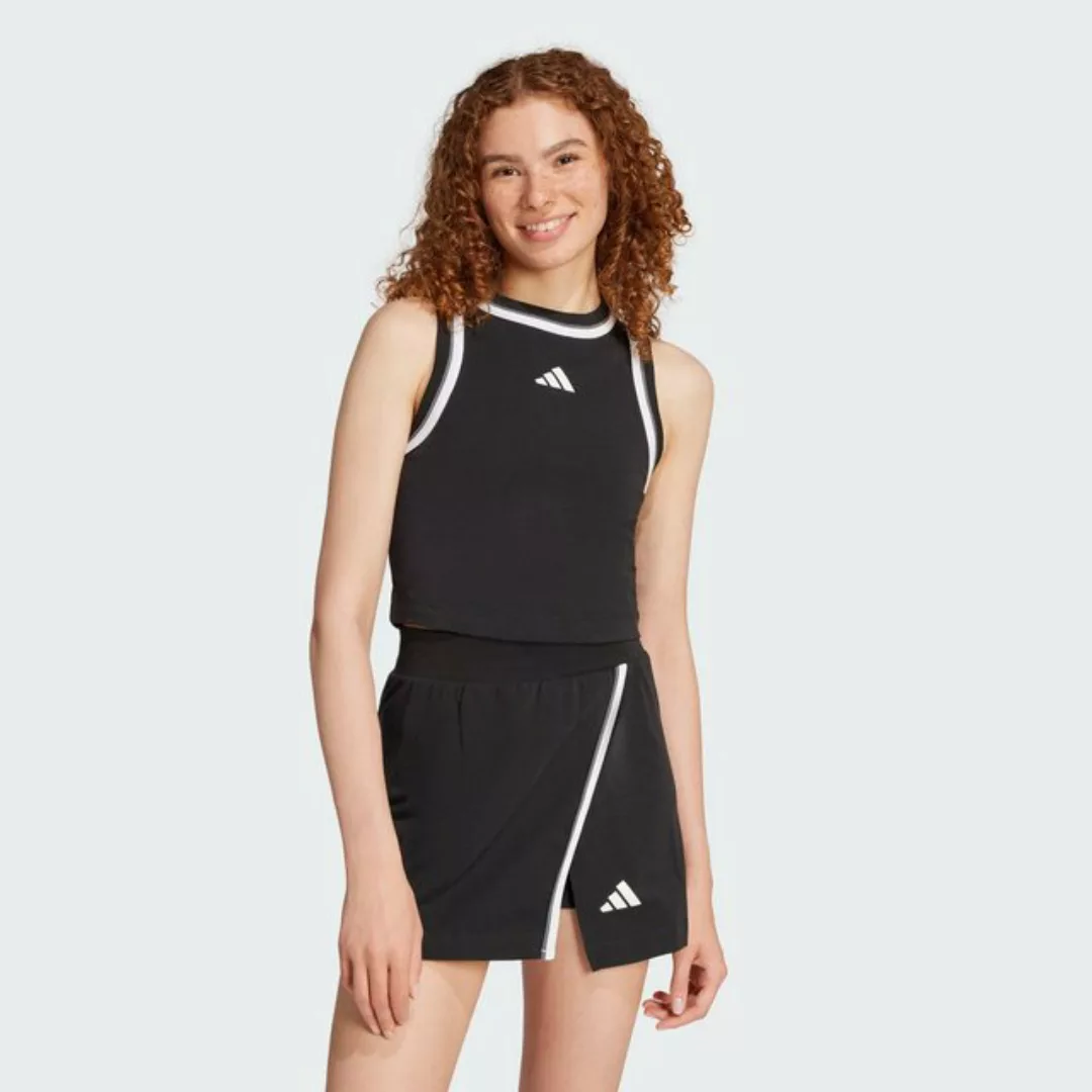 adidas Sportswear Tanktop ESSENTIALS COLOR-POP COTTON CROP-TOP günstig online kaufen