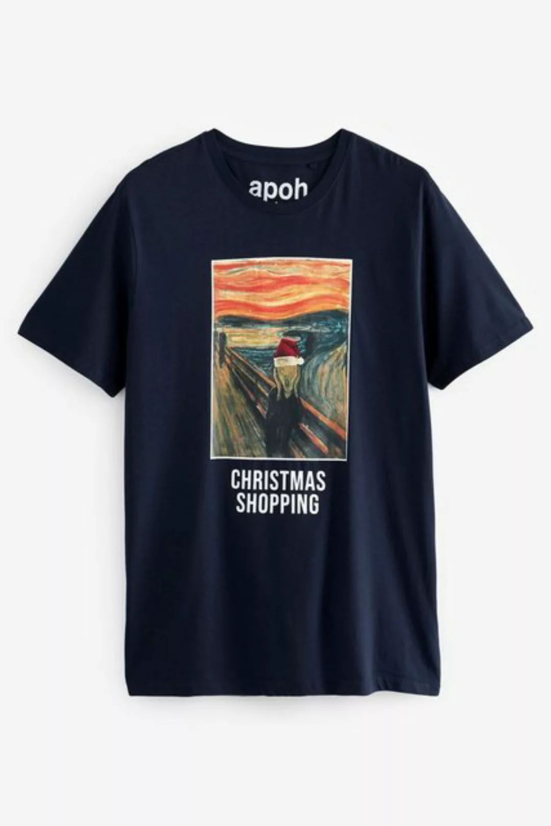 Next T-Shirt T-Shirt mit Weihnachtsmotiv (1-tlg) günstig online kaufen