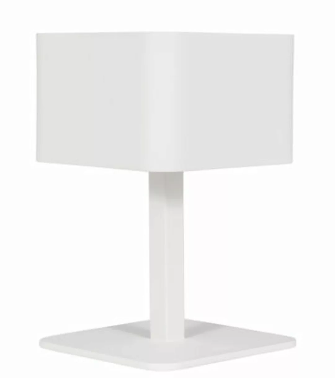 Outdoor-Solarlampe La Lampe Pose 02 metall weiß / LED - kabellos - Maiori - günstig online kaufen