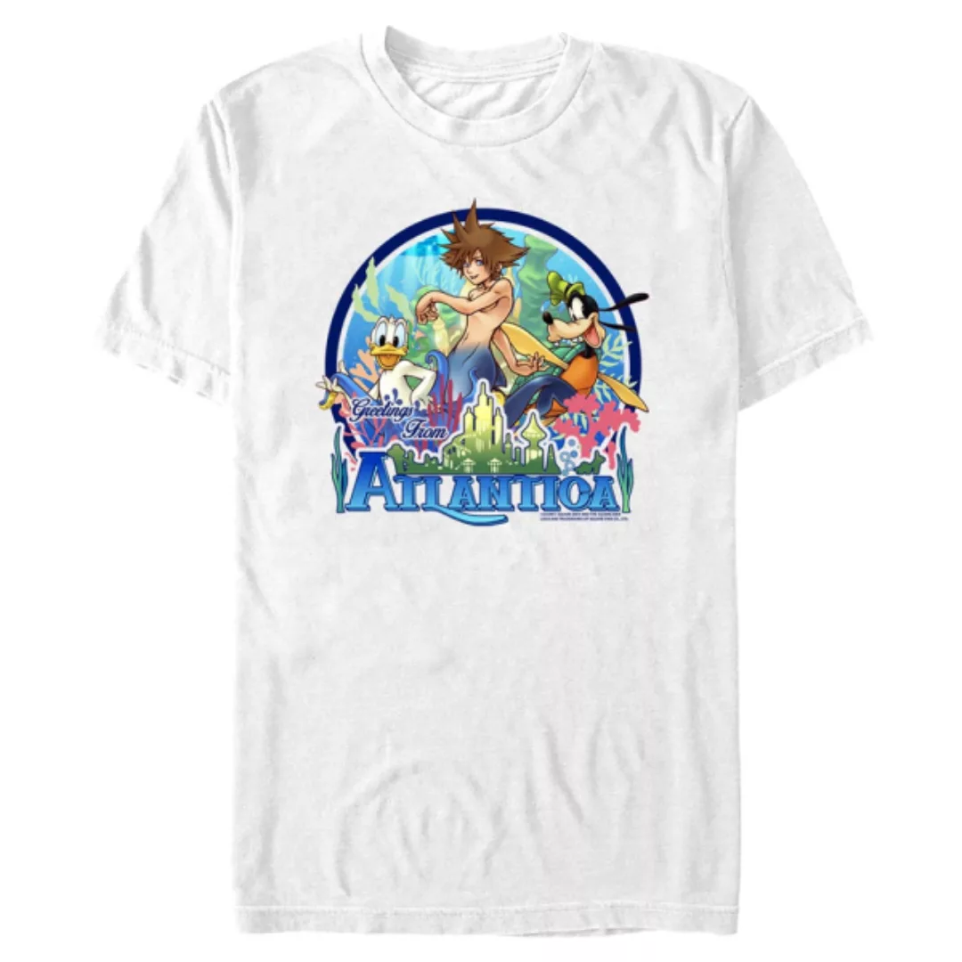 Disney - Kingdom Hearts - Gruppe Atlantica World - Männer T-Shirt günstig online kaufen