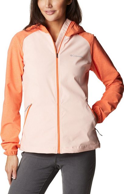 Columbia Anorak Heather Canyon Softshell Jacke PEACH BLOSSOM, SUNSET ORAN günstig online kaufen