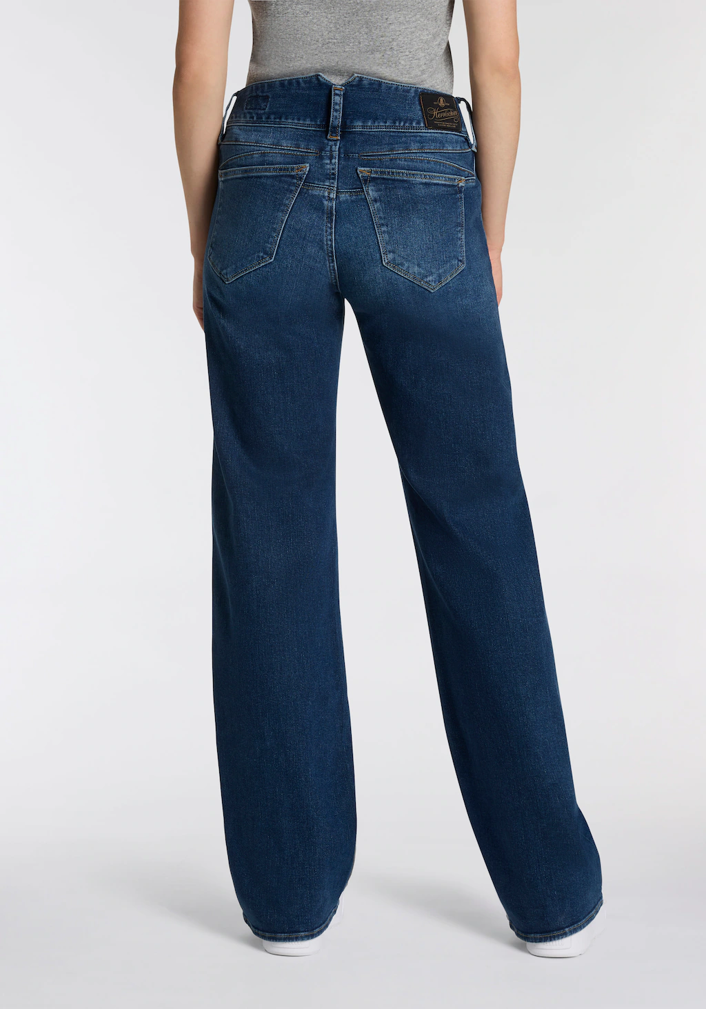 Herrlicher Straight-Jeans "Prime New Denim Cashmere Touch", mit hoher Leibh günstig online kaufen