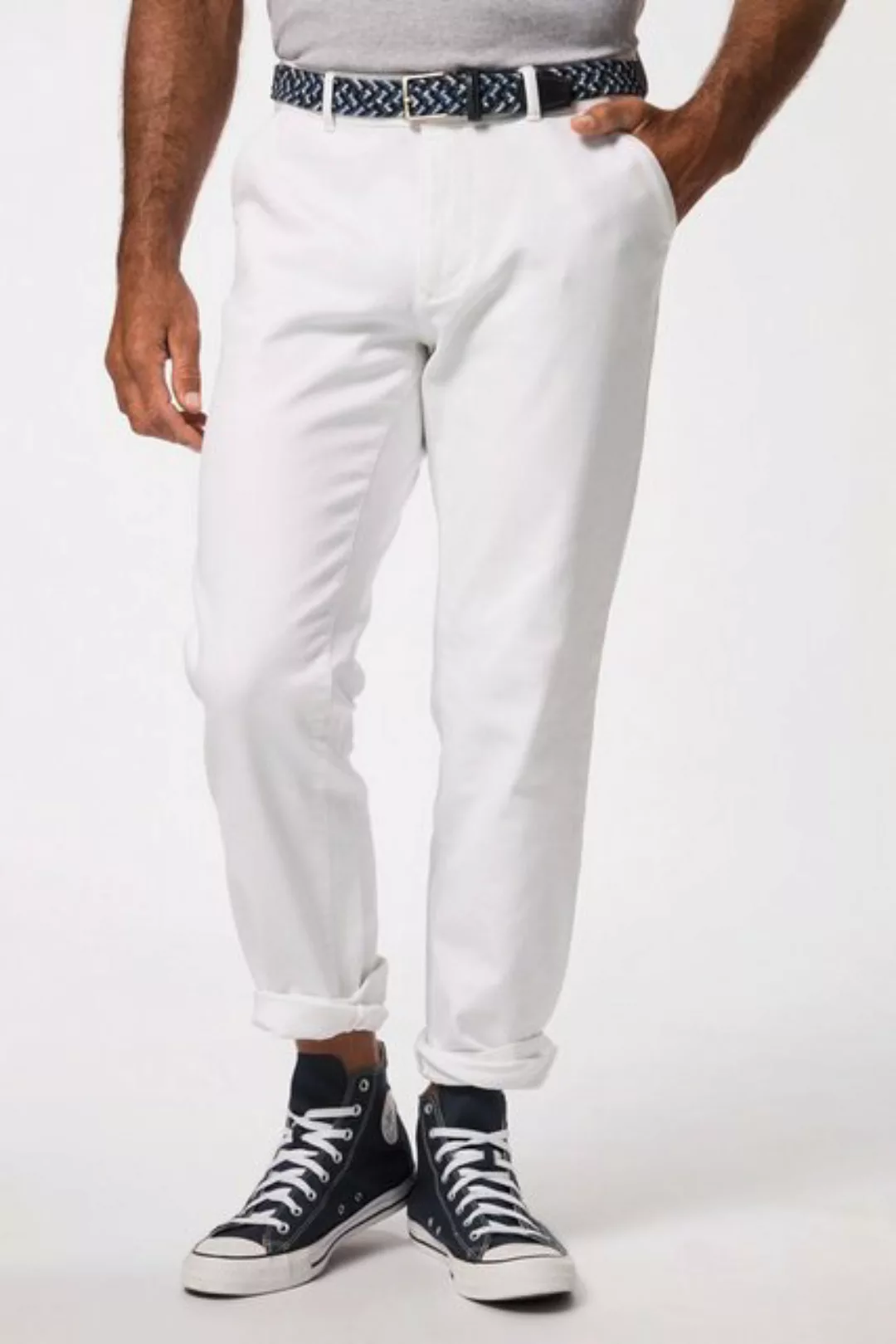 JP1880 Chinohose Chino Bauchfit Straight Fit Flatfront bis Gr. 72 günstig online kaufen