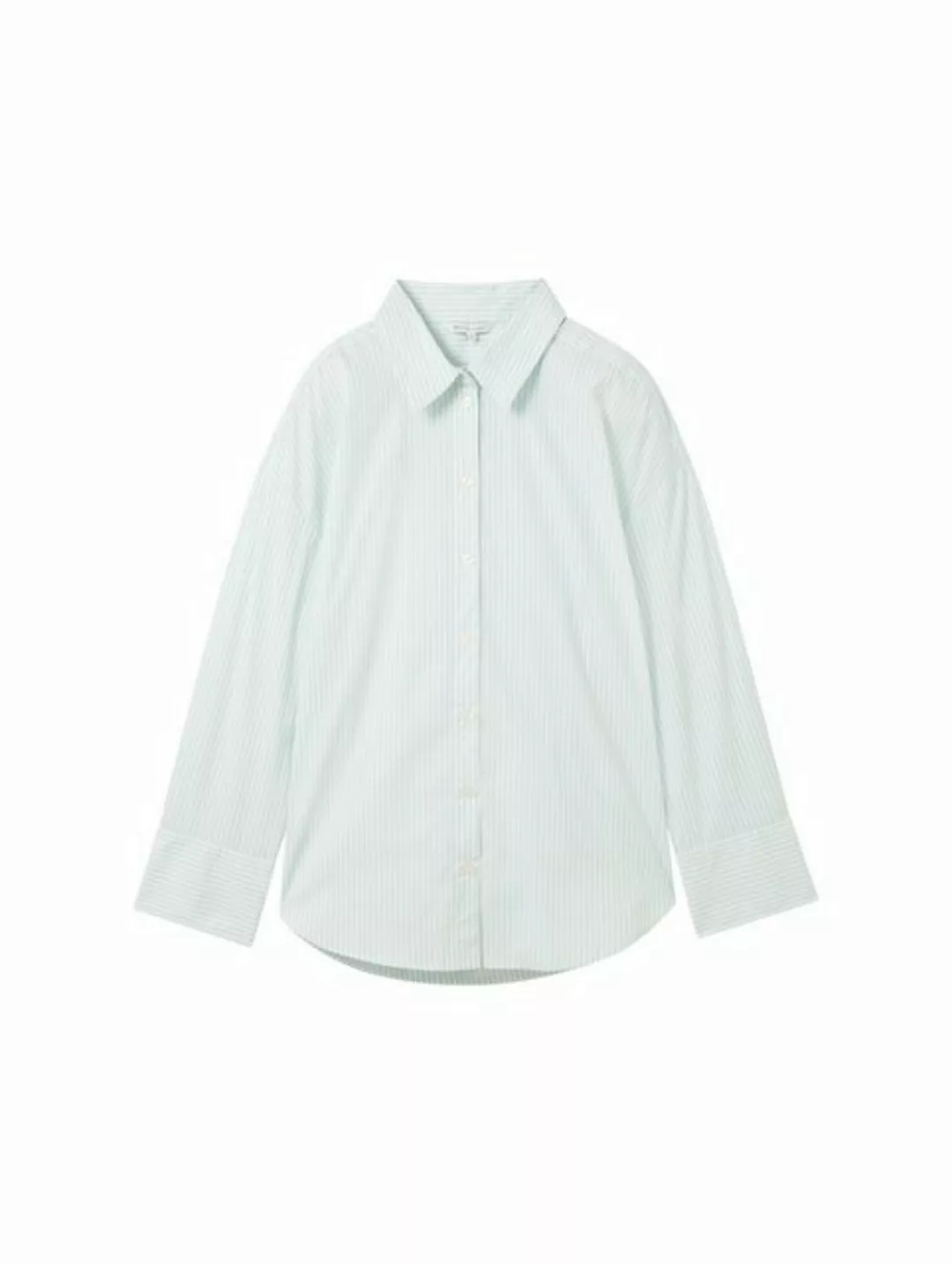 TOM TAILOR T-Shirt striped poplin shirt günstig online kaufen