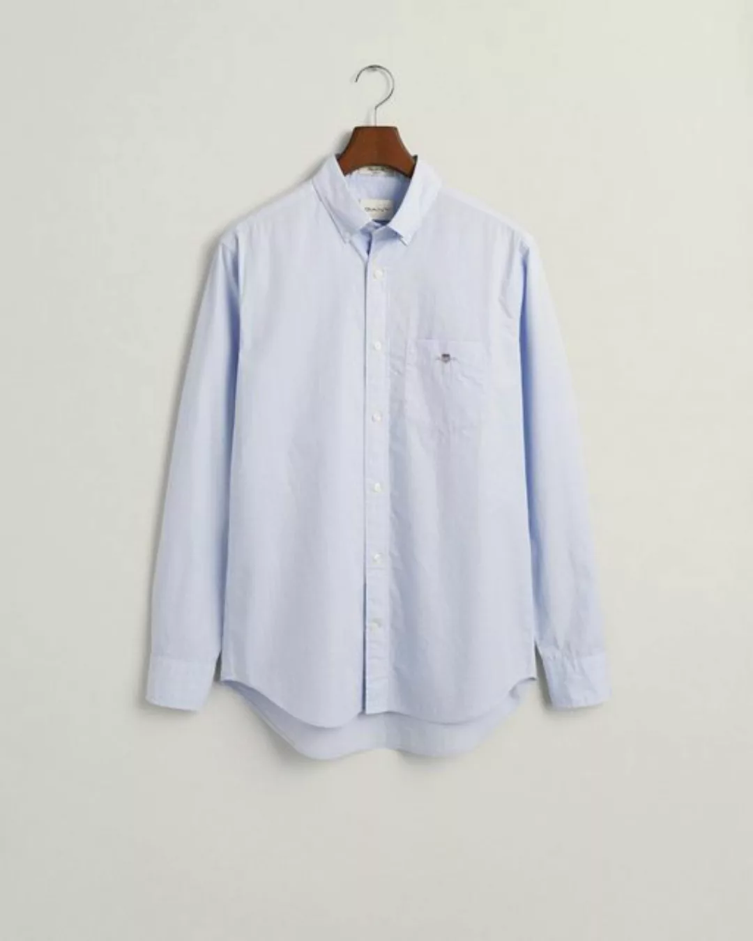 Gant Casual Hemd Poplin Hellblau - Größe XL günstig online kaufen