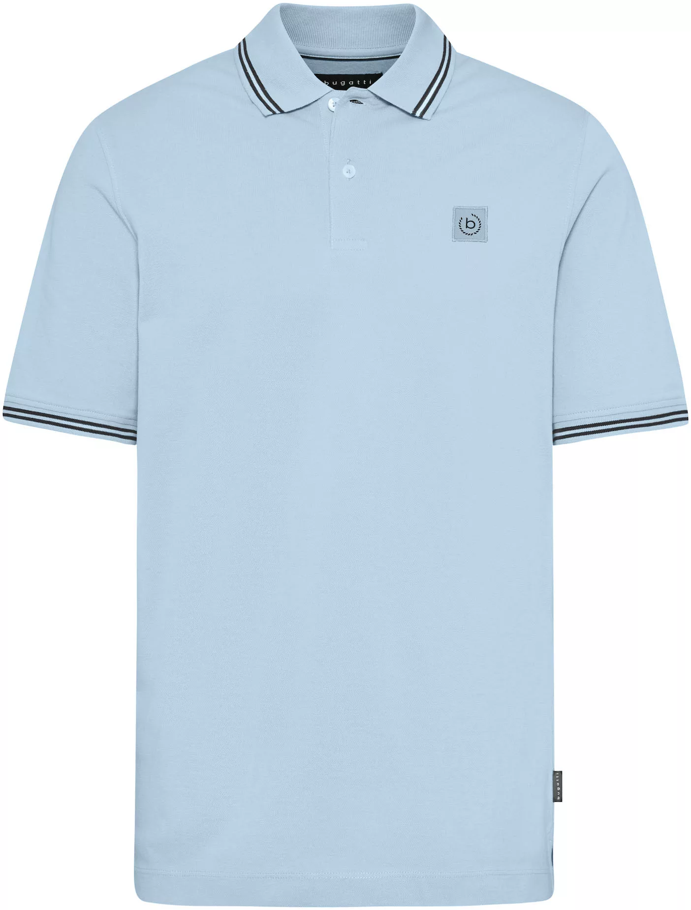 bugatti Poloshirt mit sportiven Kontraststreifen günstig online kaufen