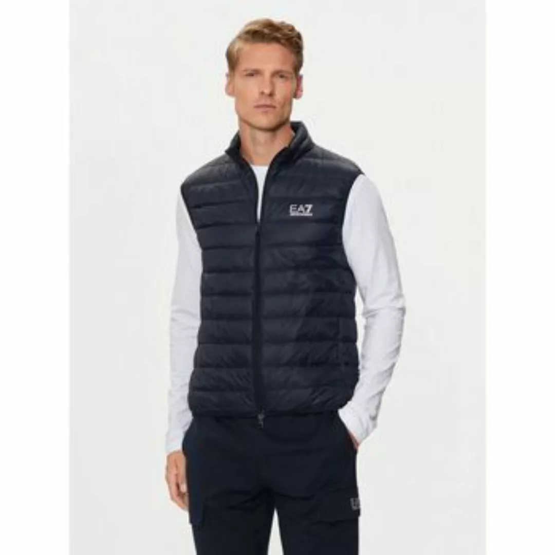 Emporio Armani EA7  Trainingsjacken Leichte Weste mit Logo auf der Brust günstig online kaufen