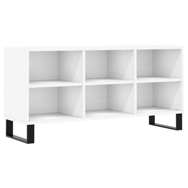 vidaXL TV-Schrank TV-Schrank Weiß 103,5x30x50 cm Holzwerkstoff (1-St) günstig online kaufen