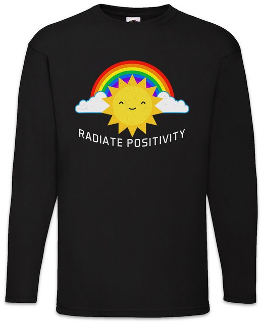 Urban Backwoods Langarmshirt Radiate Positivity Langarm T-Shirt Lesbian Gay günstig online kaufen