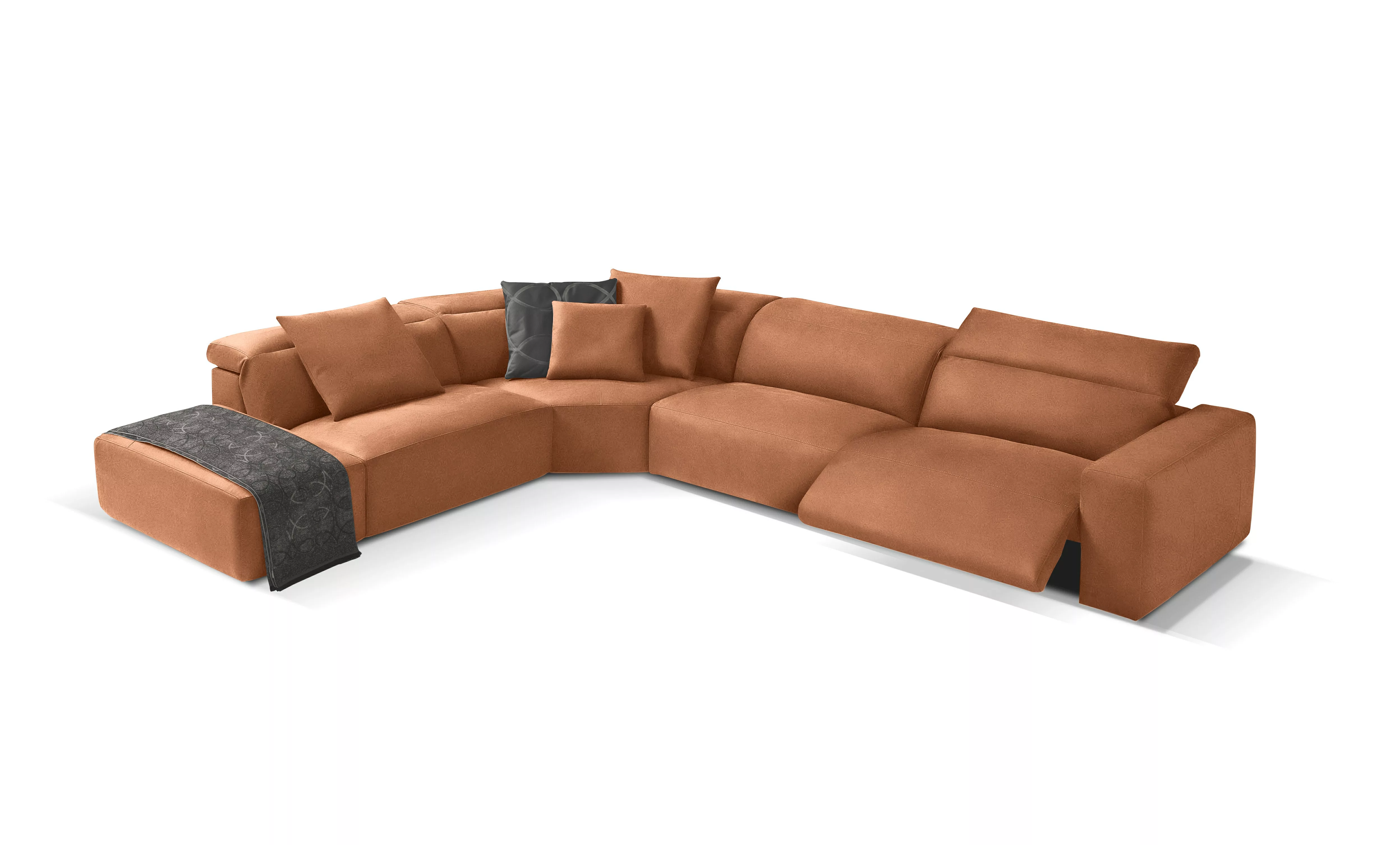 Egoitaliano Ecksofa "Beverly, extravangantes Designsofa mit erstklassigem S günstig online kaufen