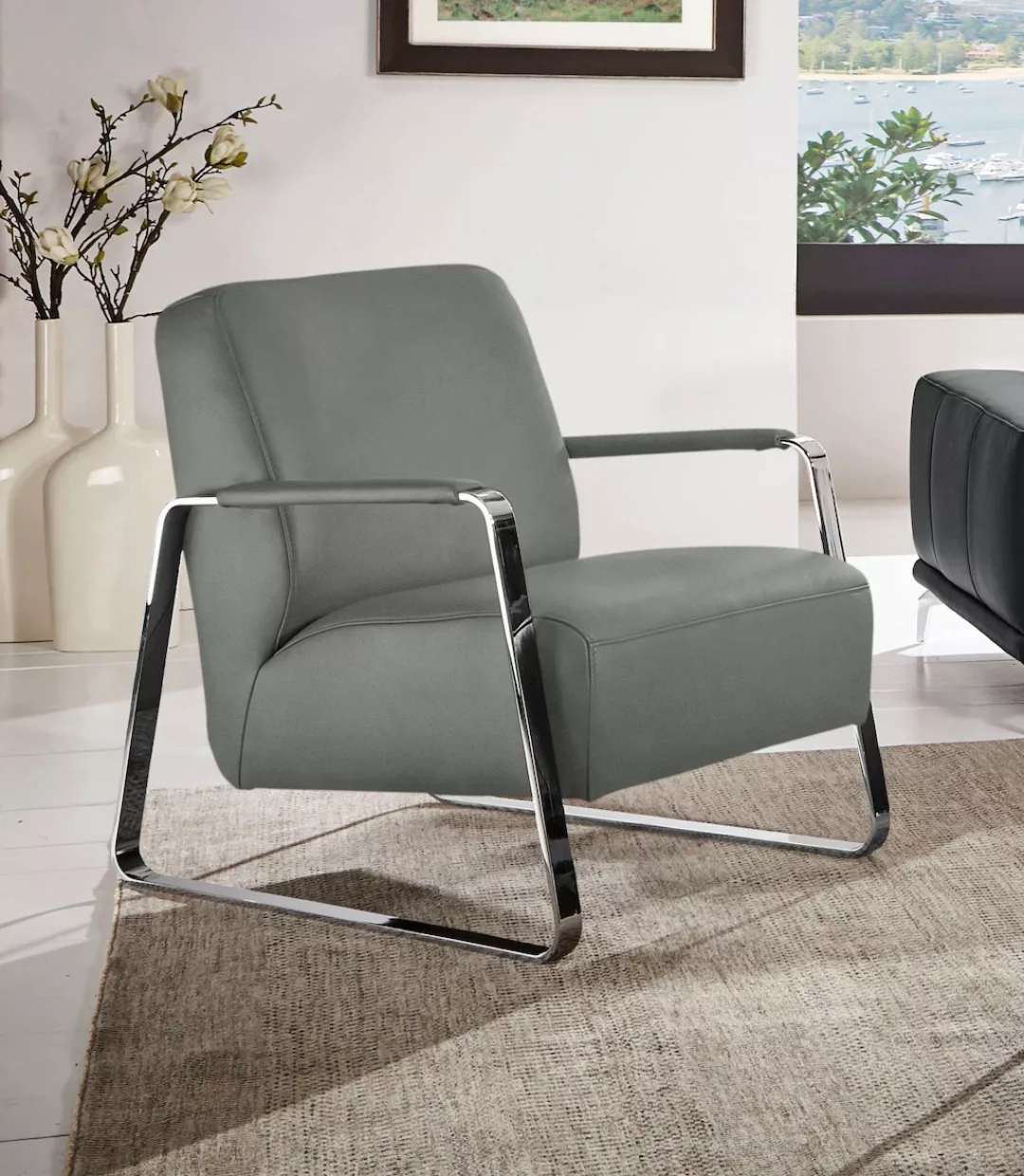 W.SCHILLIG Cocktailsessel "quadroo Designsessel, Loungesessel", mit bezogen günstig online kaufen