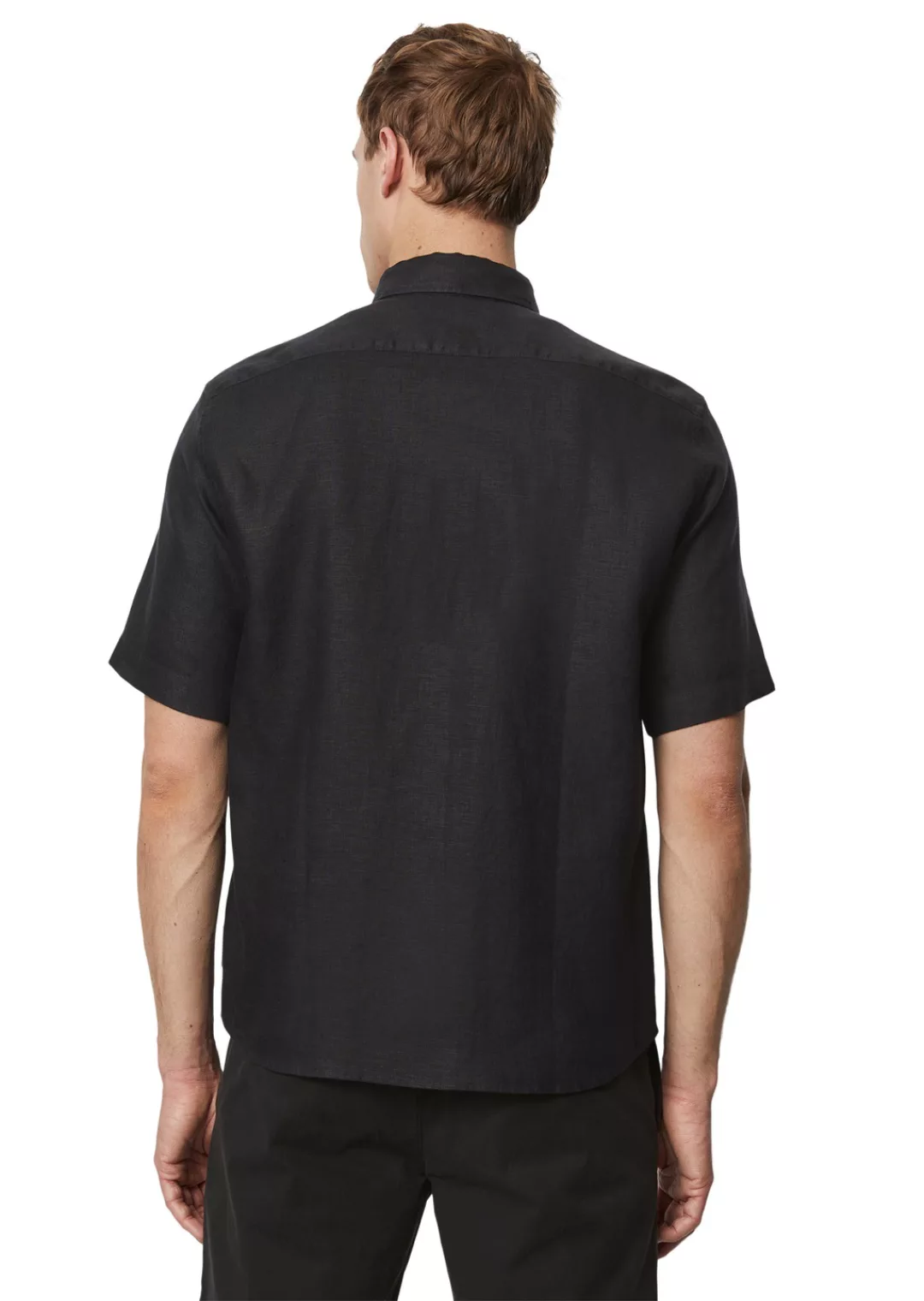 Marc O'Polo Leinenhemd mit aufgesetzter Brusttasche günstig online kaufen