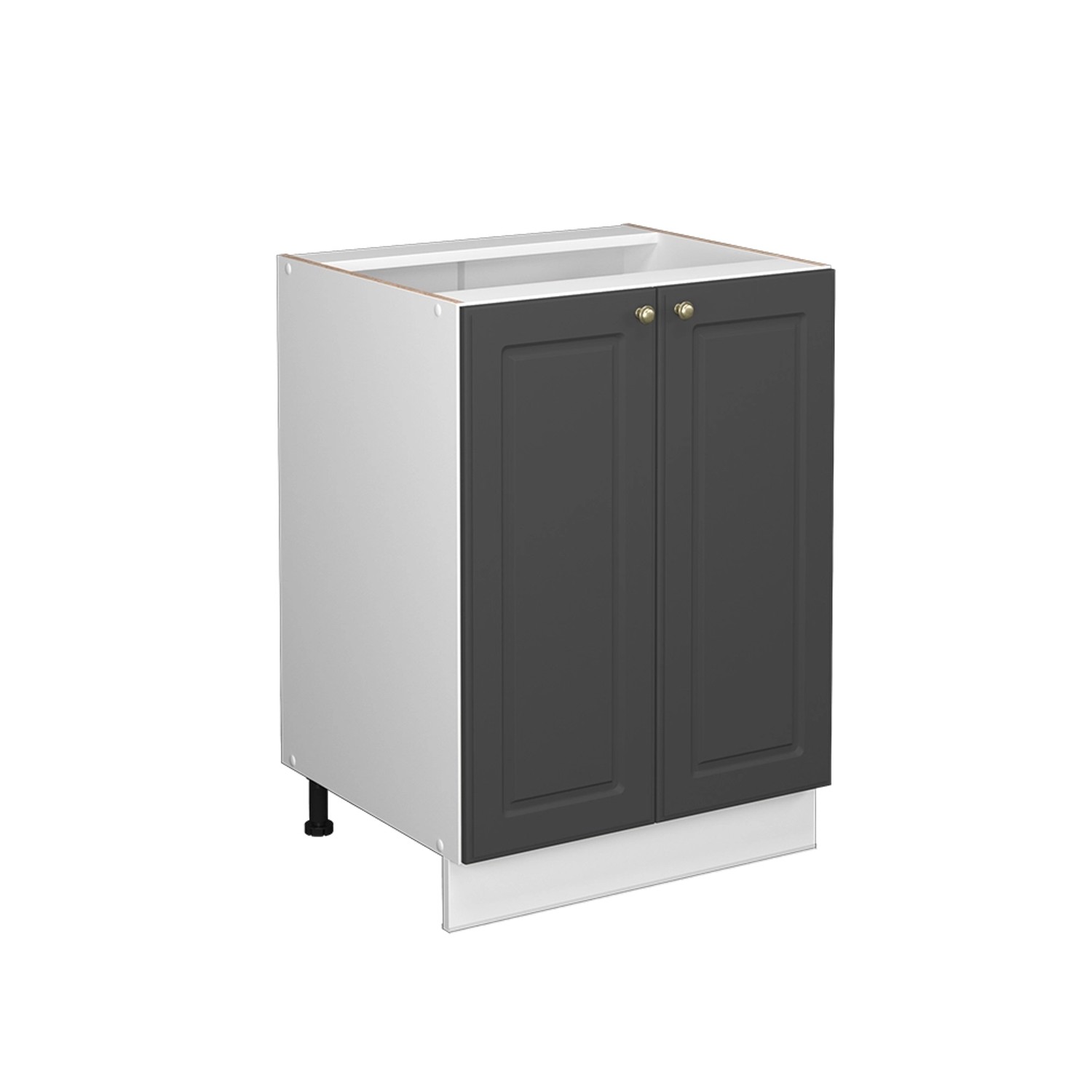 Vicco Unterschrank Fame-Line, Anthrazit-Gold/Weiß, 60 cm, günstig online kaufen