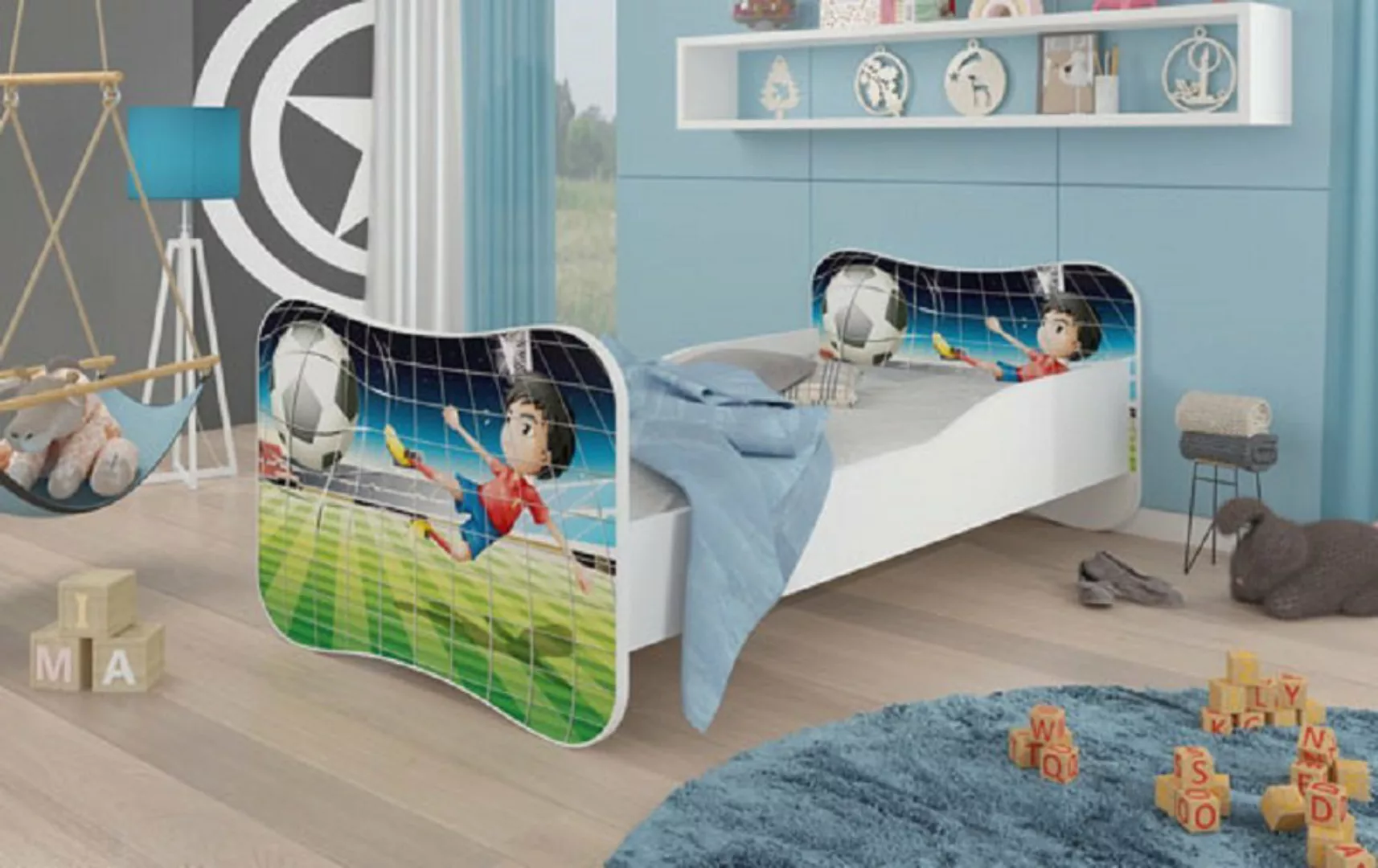 Feldmann-Wohnen Kinderbett GONZALO (Liegefläche: 80 x 160 cm), Motiv wählba günstig online kaufen