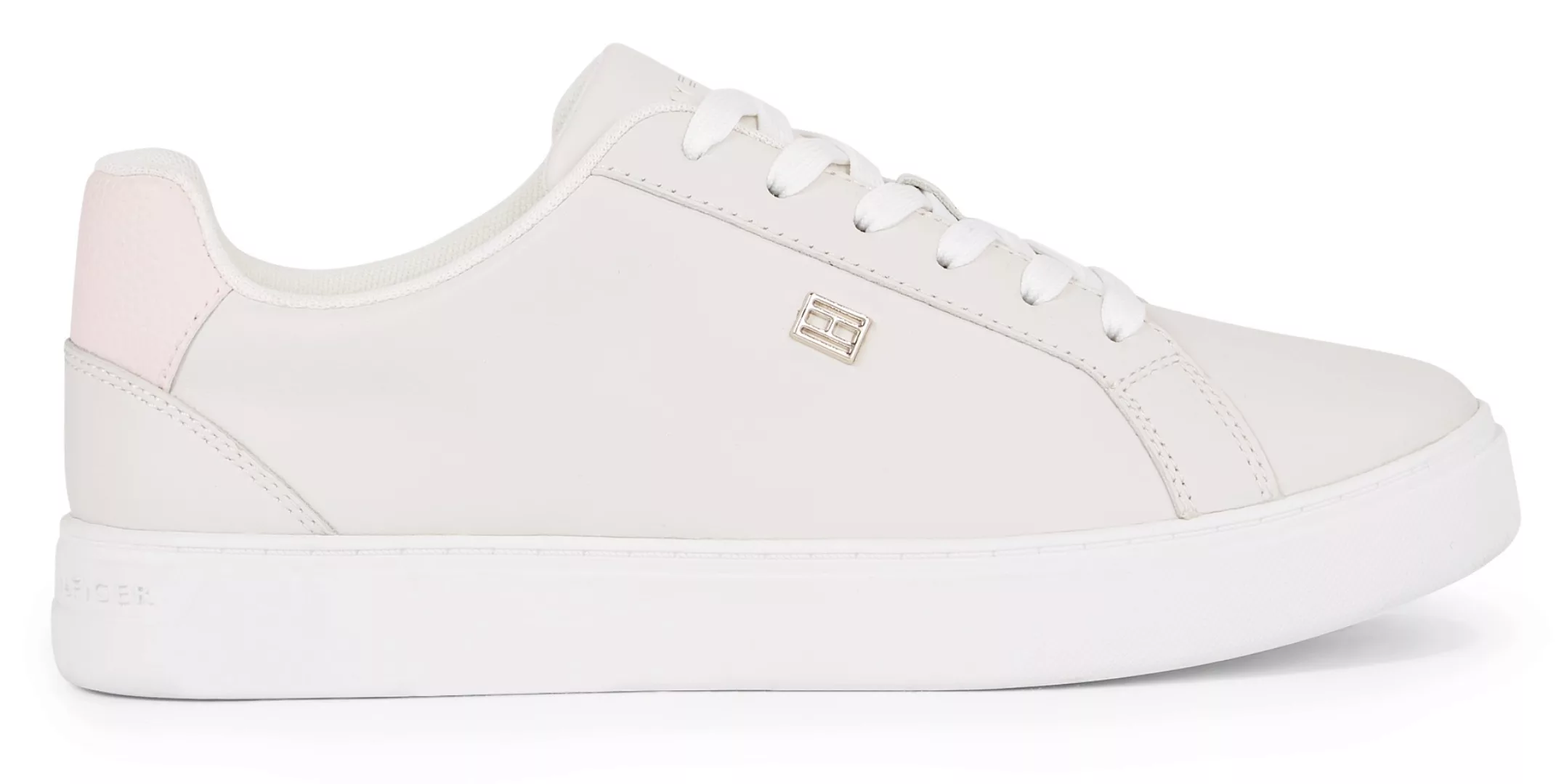 Tommy Hilfiger Plateausneaker "ESSENTIAL COURT SNEAKER", mit seitlichem Log günstig online kaufen