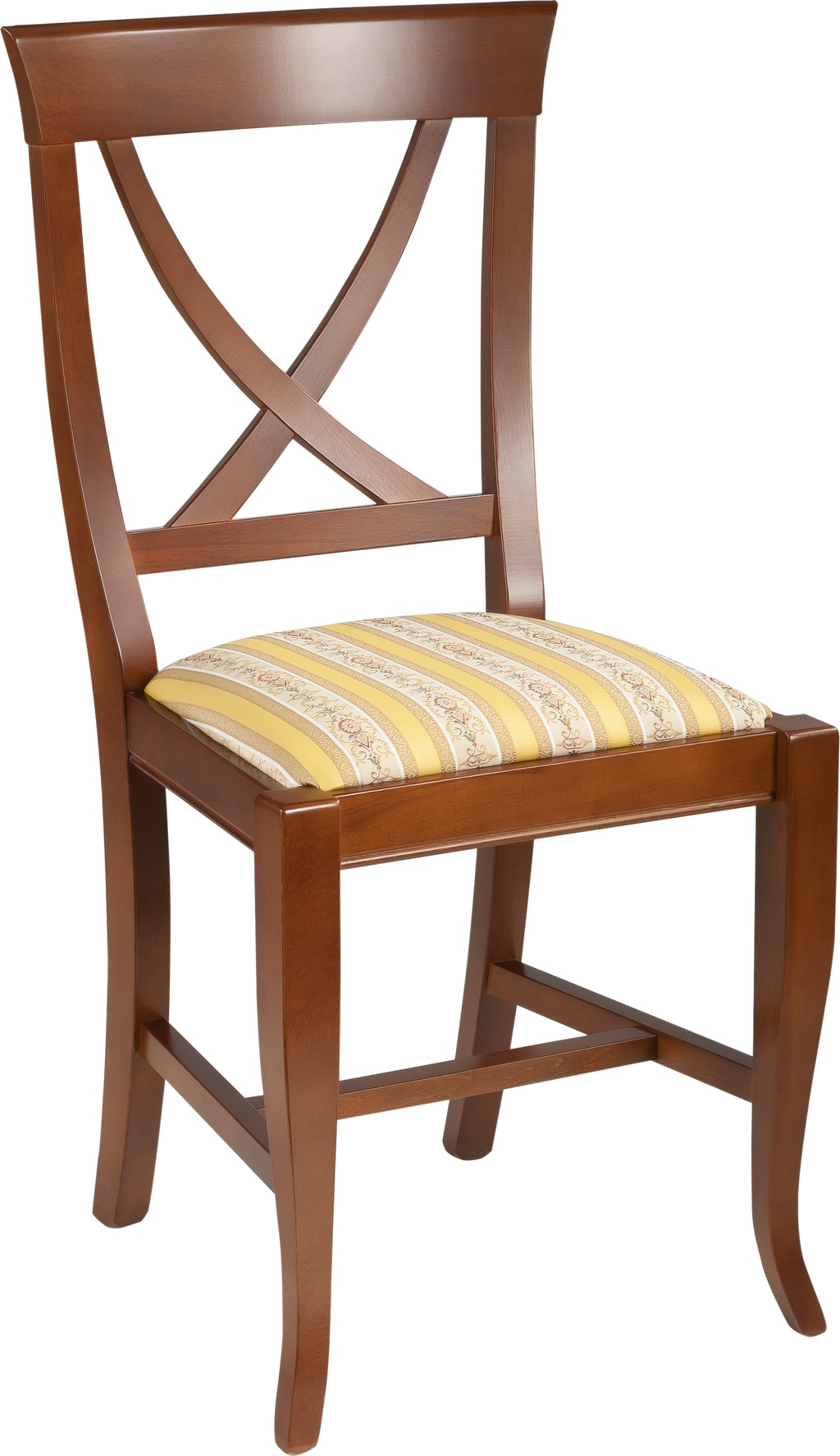 Home affaire 4-Fußstuhl "Sofia", 1 St., Baumwolle-Polyester, Breite 44 cm günstig online kaufen