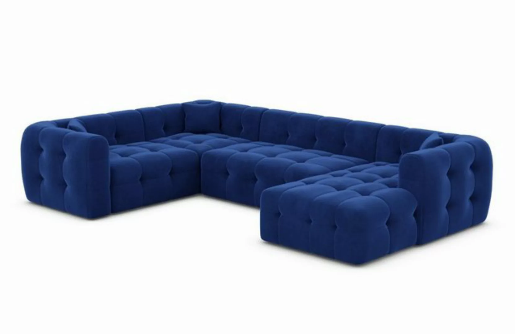 Sofa Dreams Wohnlandschaft Polster Sofa Lounge Wohnlandschaft Couch Stoff S günstig online kaufen