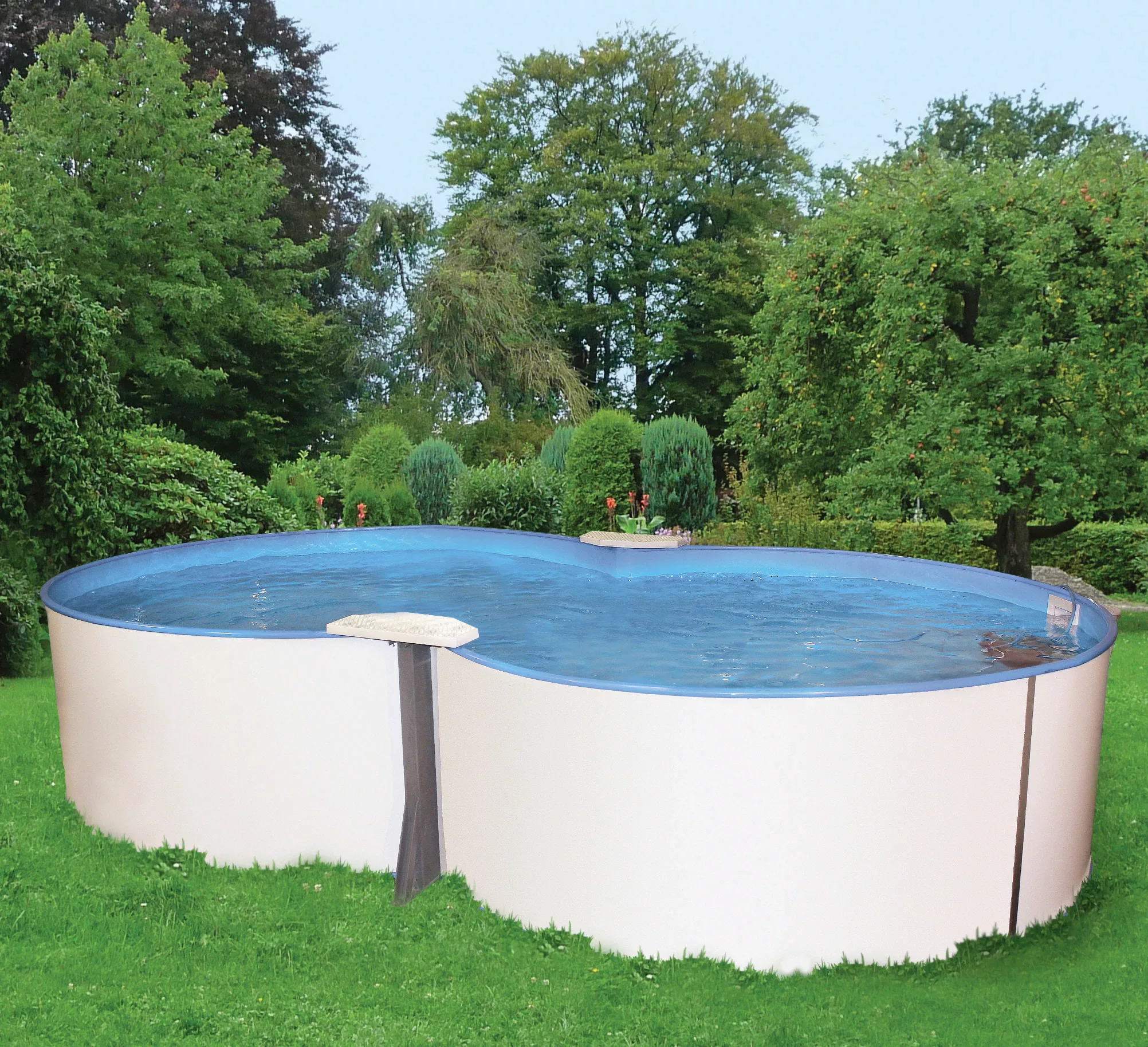 my POOL BWT Achtformpool "Premium", (Set), 2-tlg., BxLxH: 360x625x135 cm günstig online kaufen