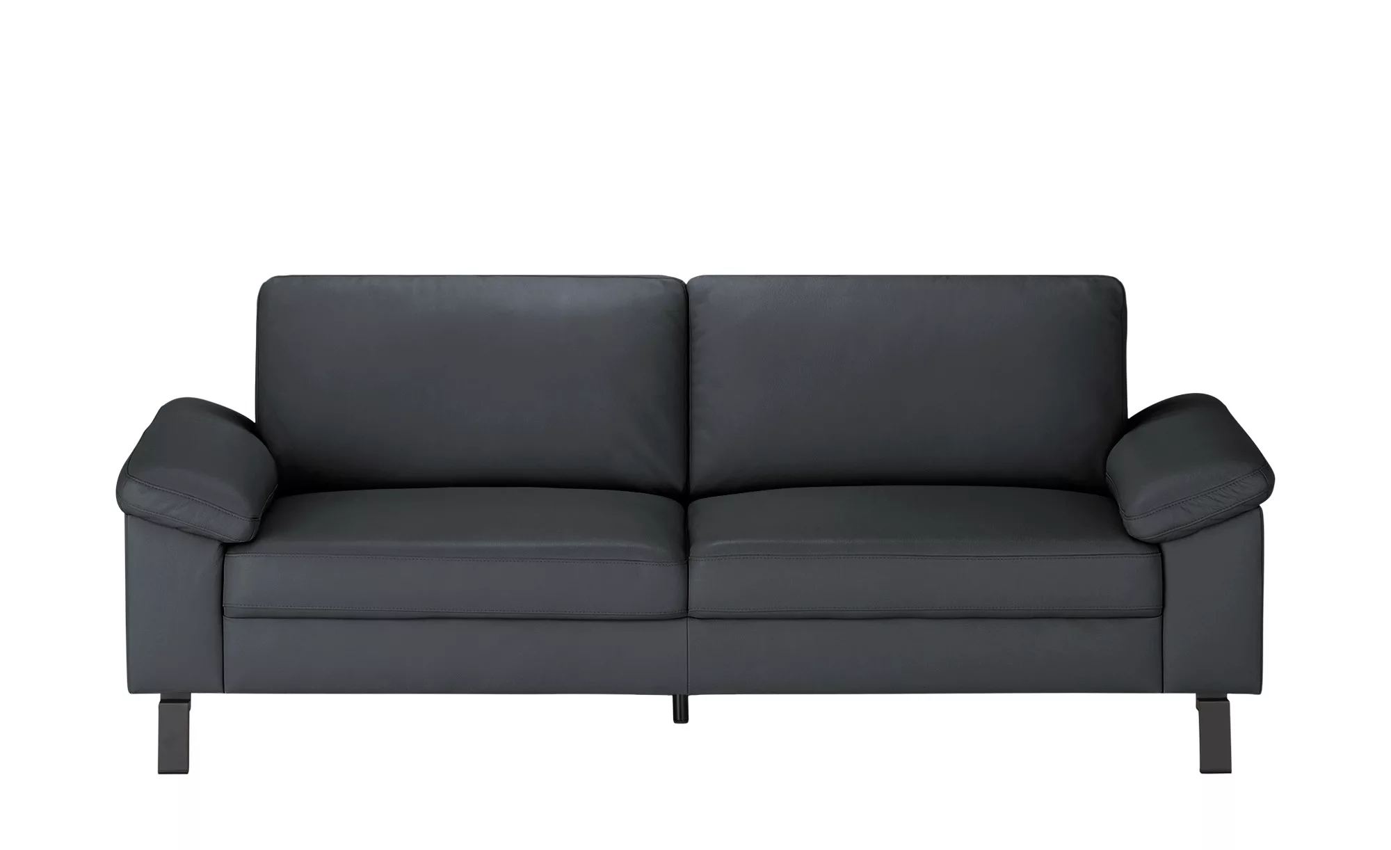 Max Schelling Ledersofa  Maximum - blau - 224 cm - 86 cm - 97 cm - Polsterm günstig online kaufen