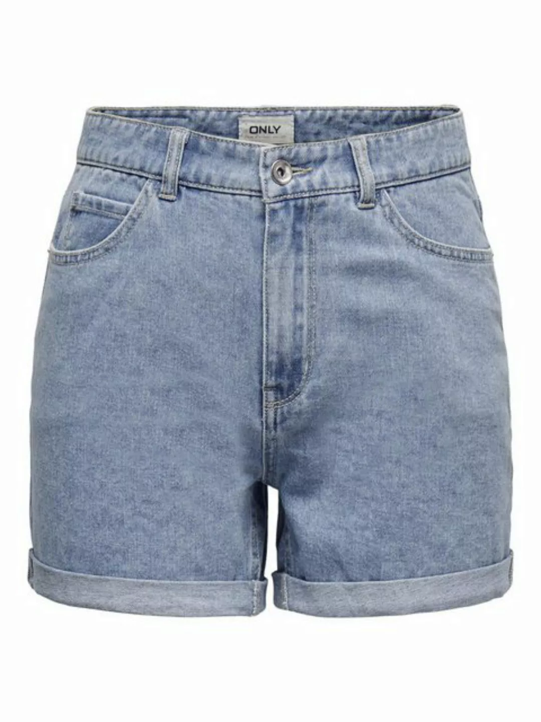 ONLY Shorts Only Damen Mom kurze Jeans-Hose - OnlVega Shorts High-Waist günstig online kaufen