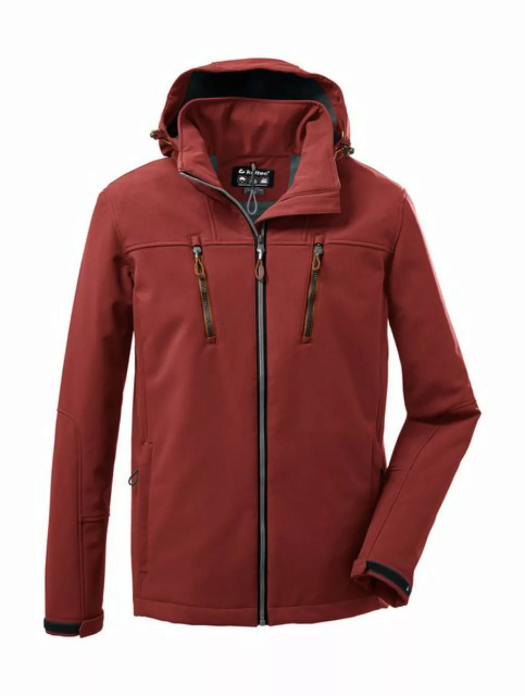 Killtec Trekkingjacke KOW 163 MN SFTSHLL JCKT GEBRANNTES ROT günstig online kaufen