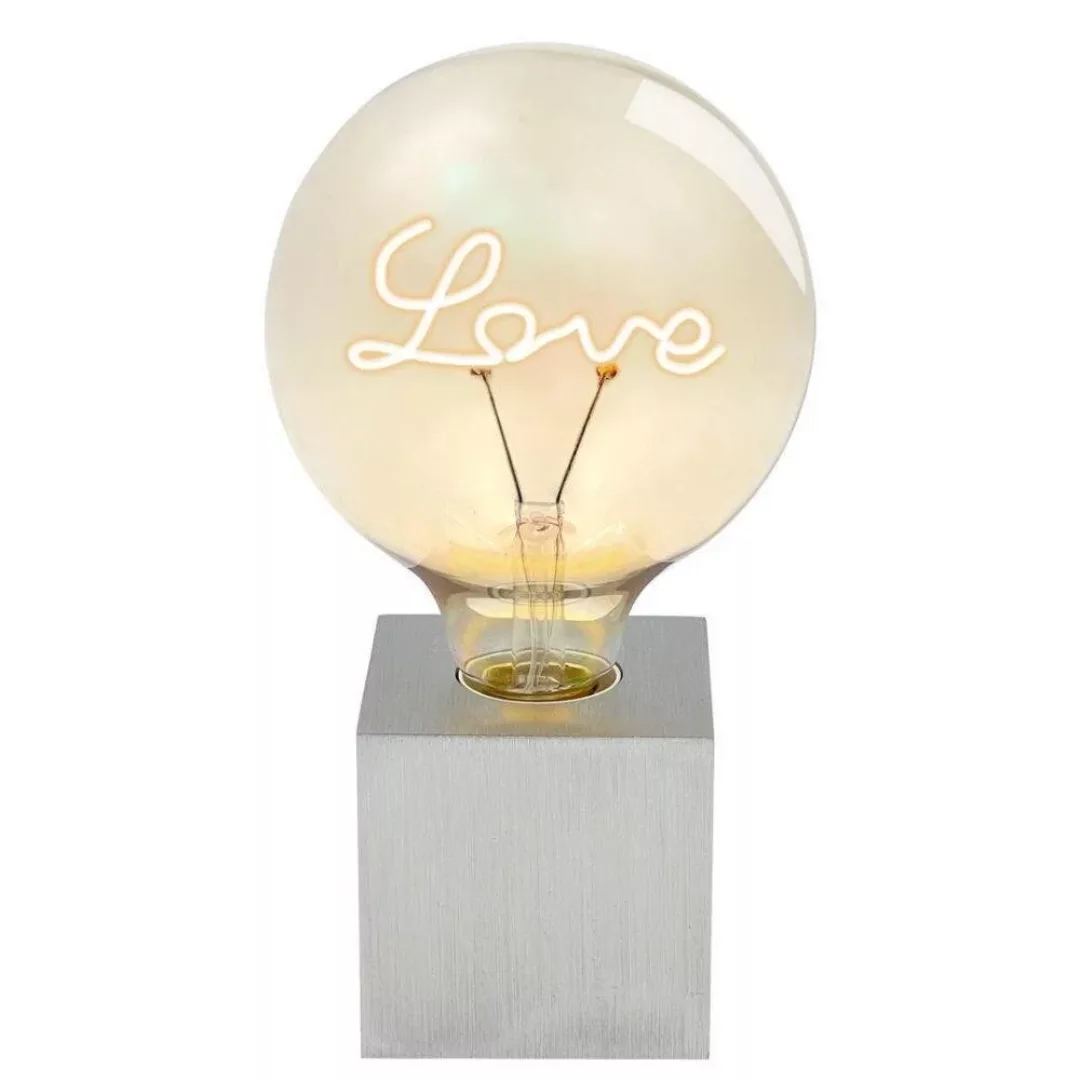 LED Leuchtmittel Love E27 Globe - G125 in Transparent 1,5W 70lm günstig online kaufen