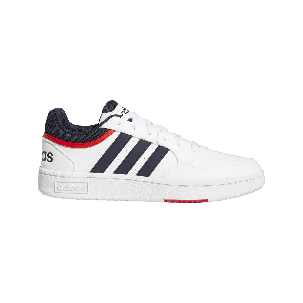 Adidas Hoops 3.0 Sportschuhe EU 42 Ftwr White / Legend Ink / Vivid Red günstig online kaufen