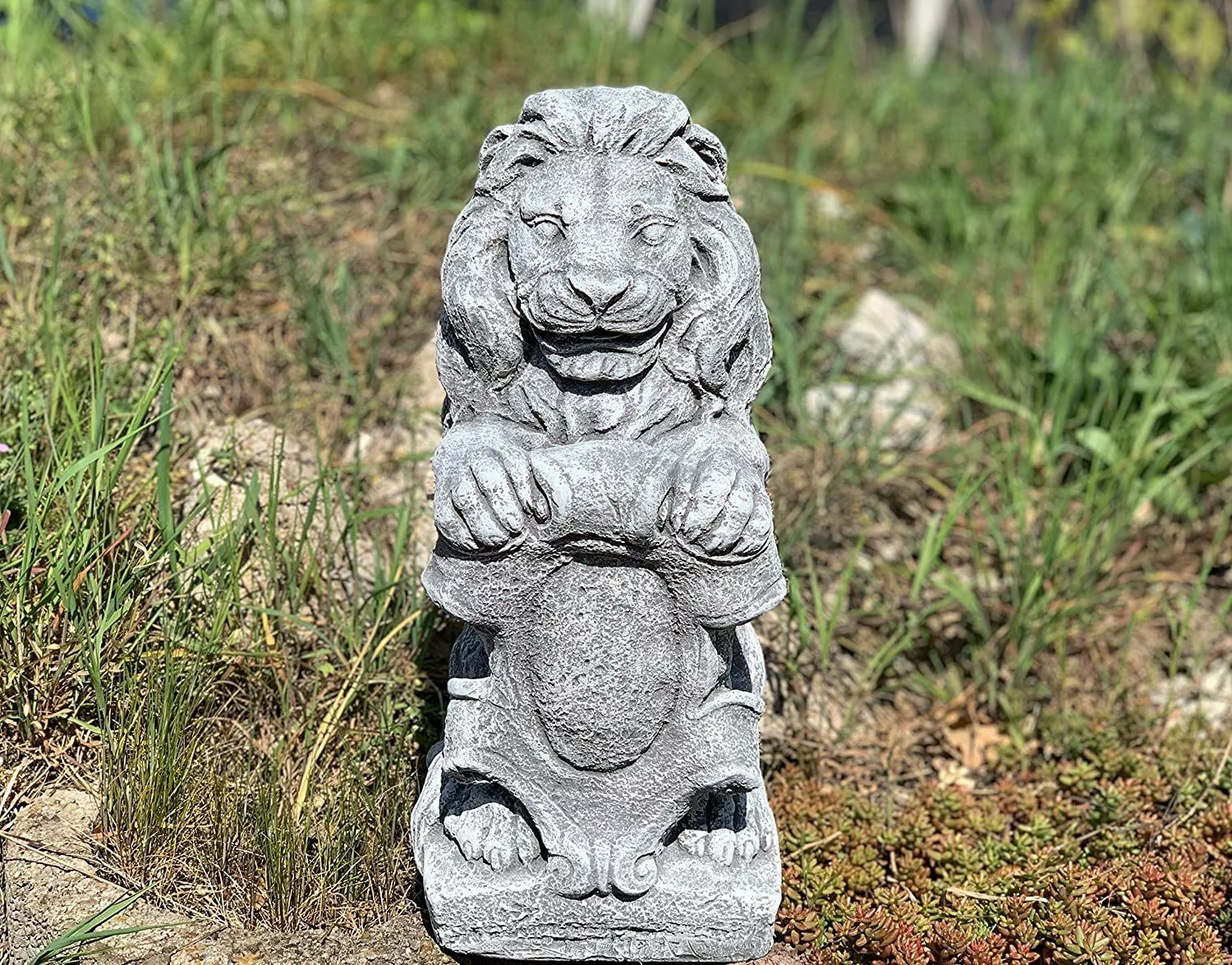 Stone and Style Gartenfigur Steinfigur Löwe günstig online kaufen