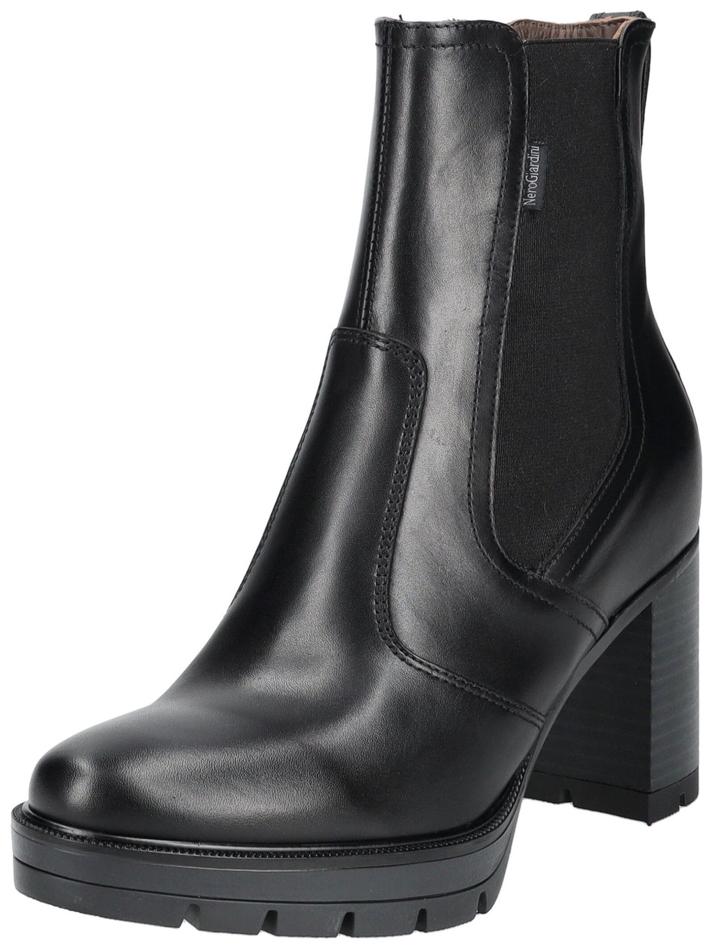 Nero Giardini High-Heel-Stiefelette "Nero Giardini Stiefelette Leder/Textil günstig online kaufen