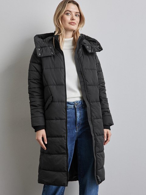 STREET ONE Winterjacke, mit Kapuze, in Unifarbe günstig online kaufen