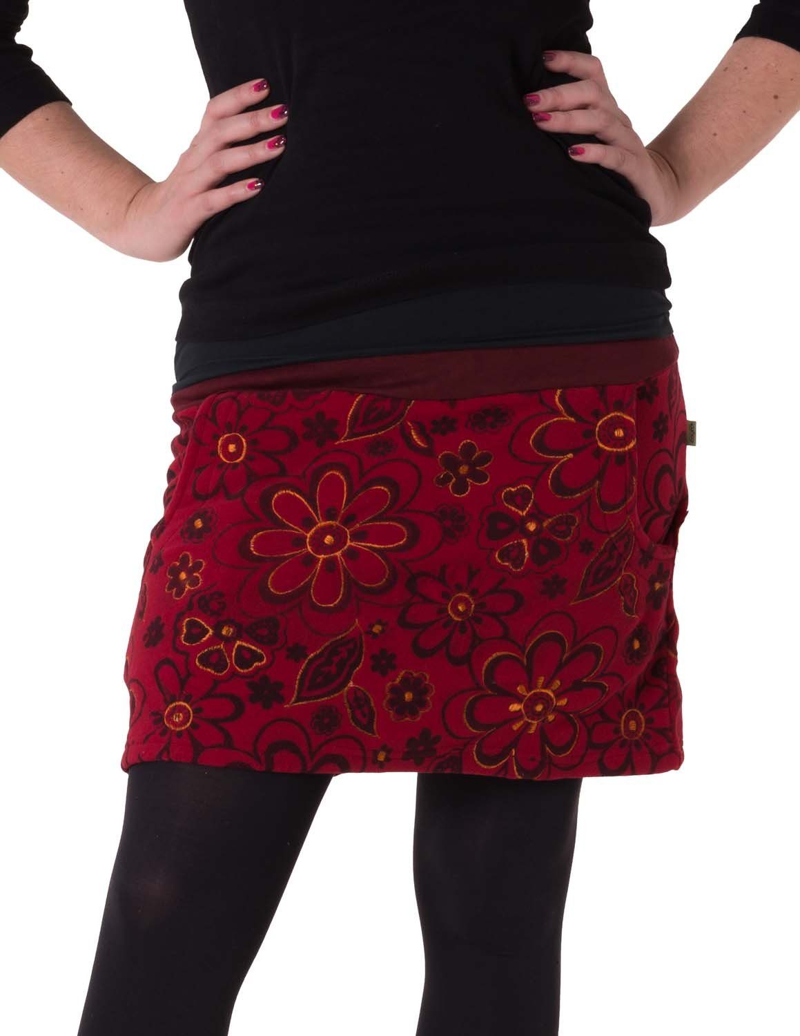 Vishes A-Linien-Rock Vishes Warmer Fleece Rock günstig online kaufen
