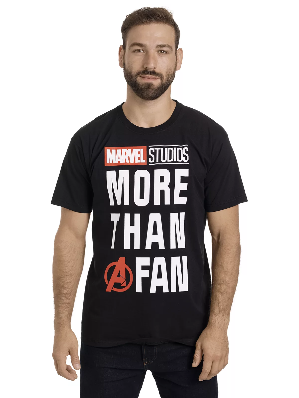 Marvel Fan T-Shirt schwarz günstig online kaufen