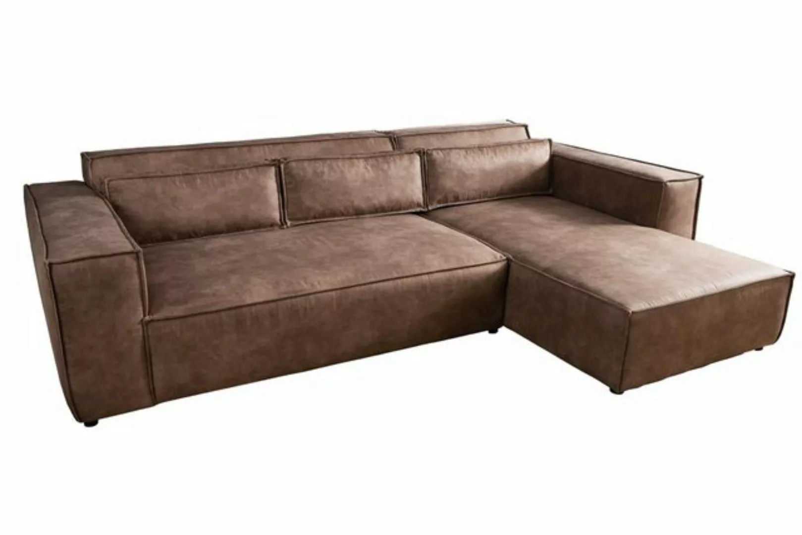 riess-ambiente Ecksofa BOSSA NOVA 265cm antik taupe, Einzelartikel 1 Teile, günstig online kaufen