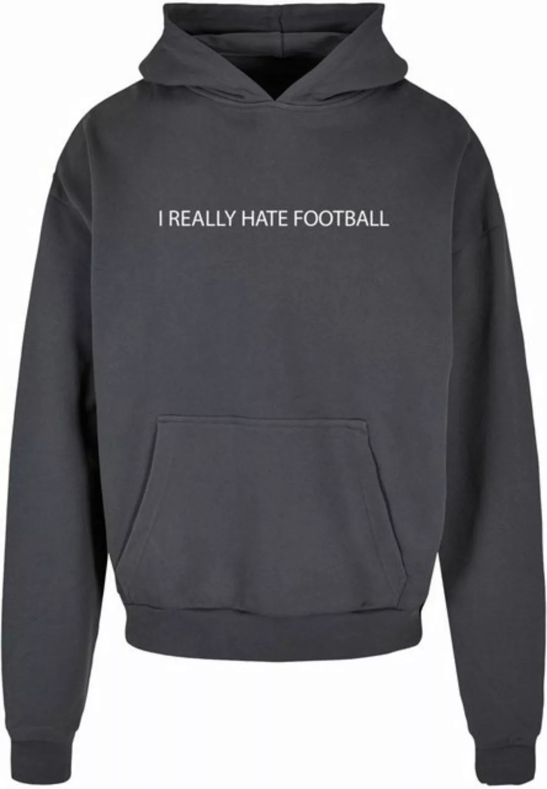 Merchcode Kapuzensweatshirt Merchcode Herren Hate Football Ultra Heavy Hood günstig online kaufen