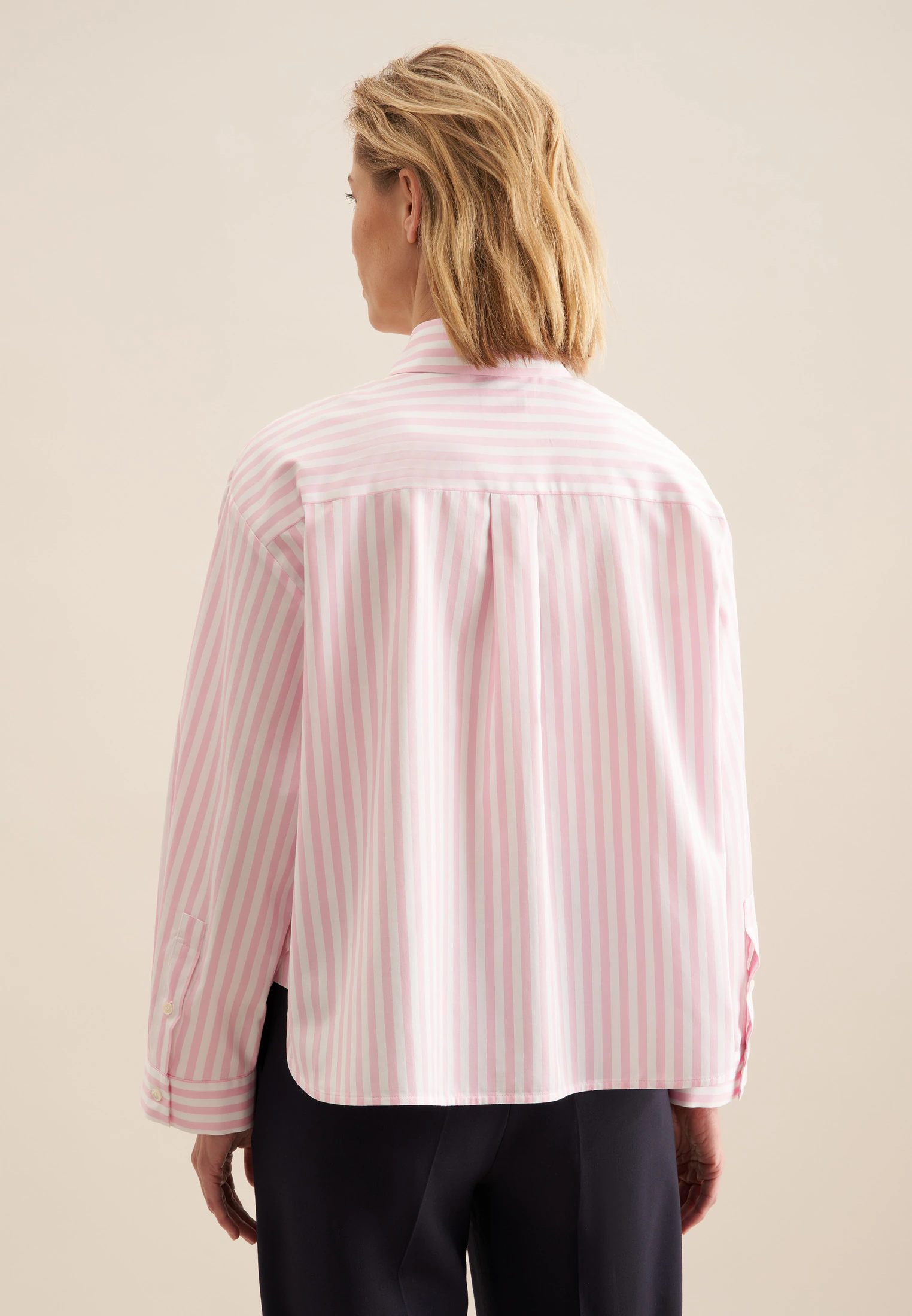 seidensticker Hemdbluse, Kragen Gestreift günstig online kaufen