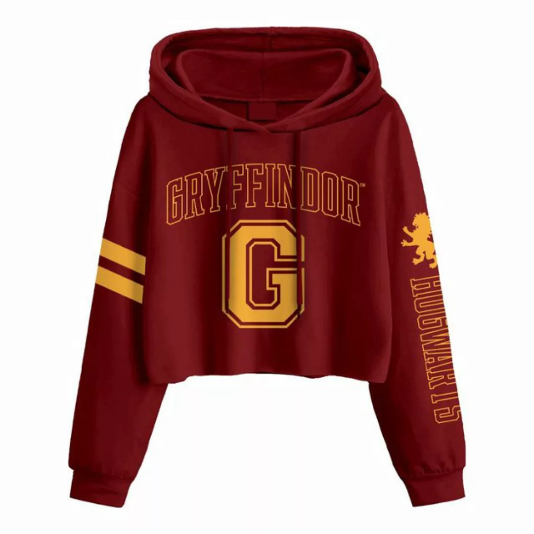 Heroes Inc Kapuzenpullover Gryffindor College Style Cropped Hoodie - Harry günstig online kaufen