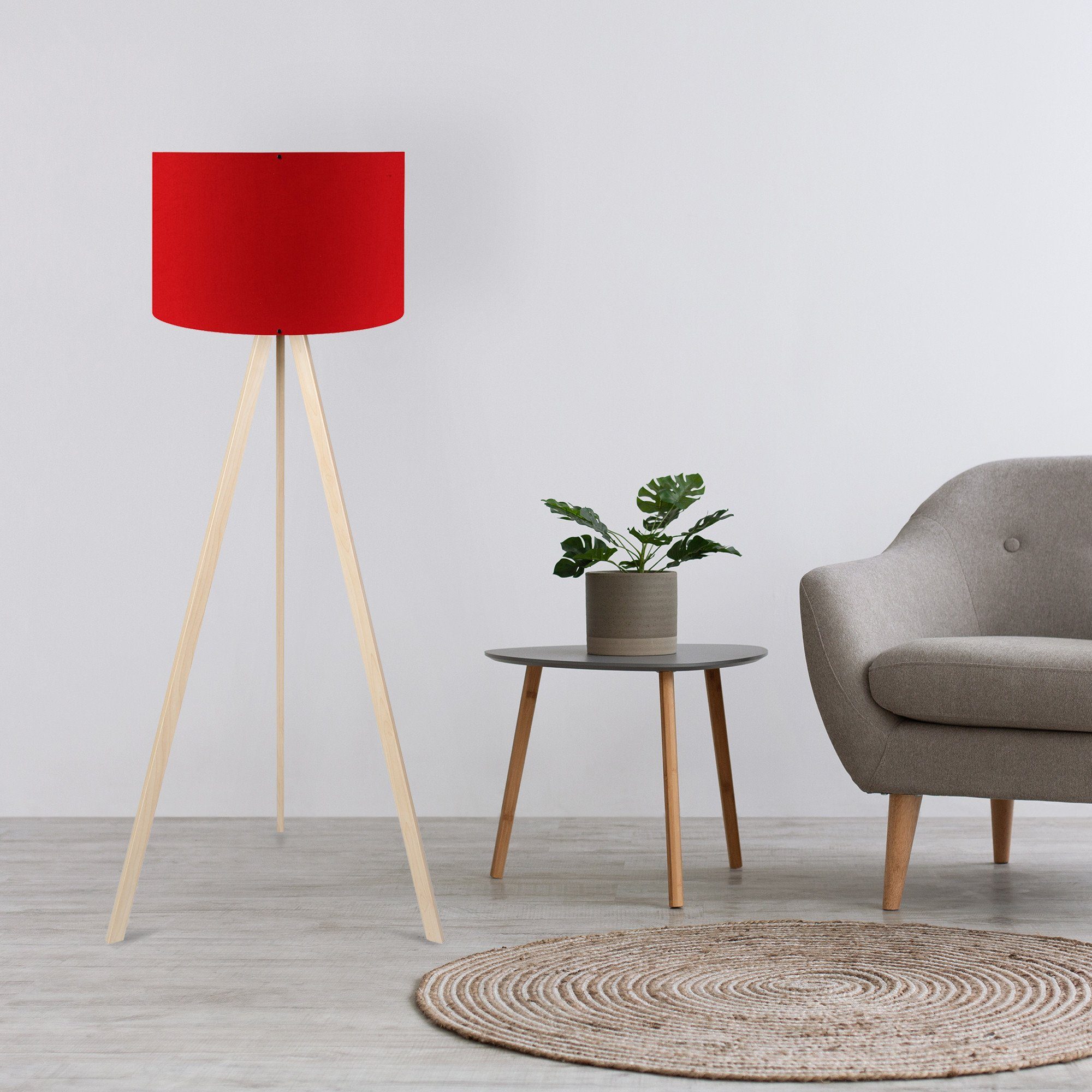 Opviq Stehlampe 70% MDF / 30% günstig online kaufen