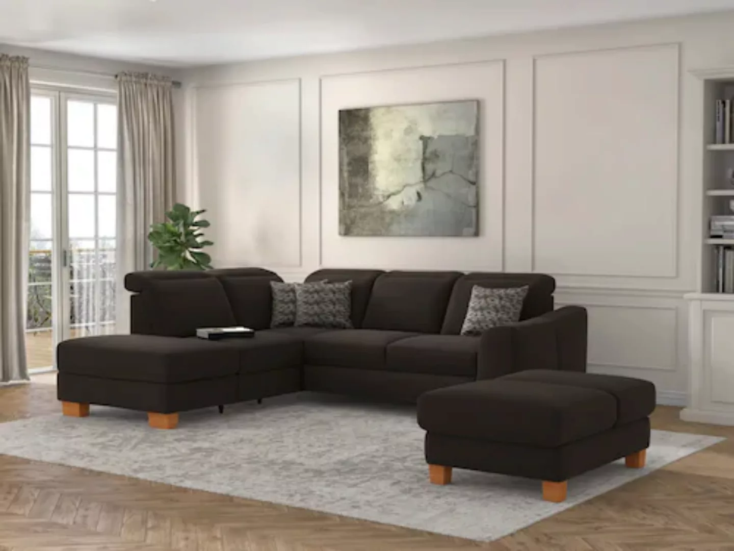 sit&more Ecksofa "Dundee L-Form" günstig online kaufen