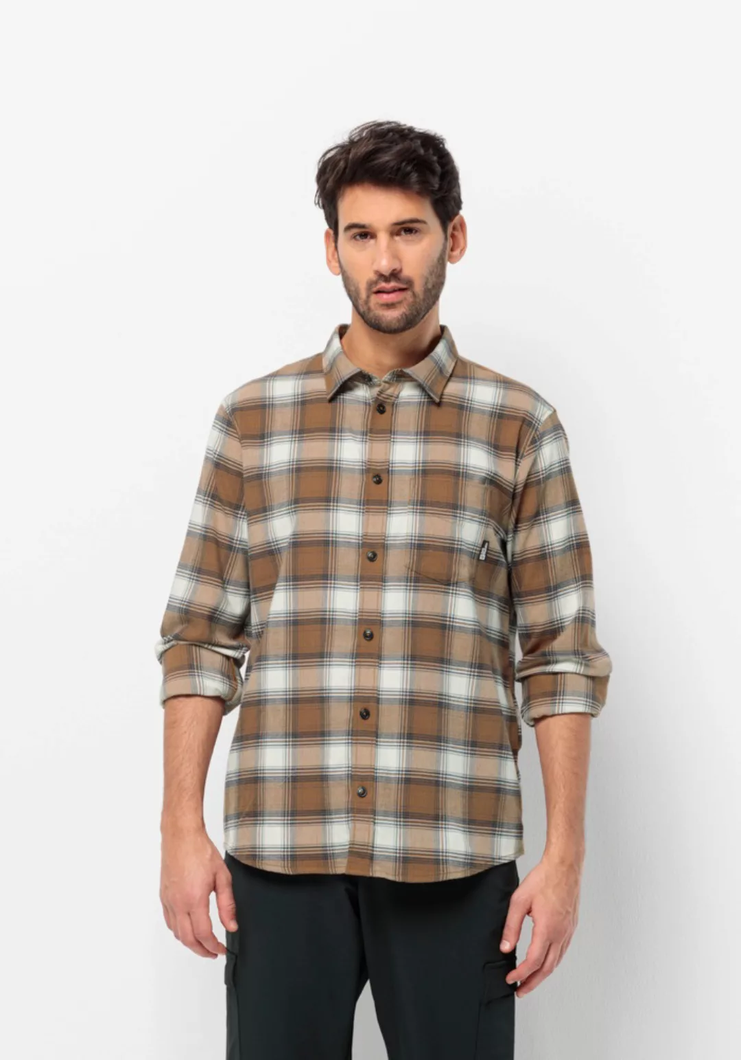 Jack Wolfskin Flanellhemd "WANDERWEG SHIRT M" günstig online kaufen