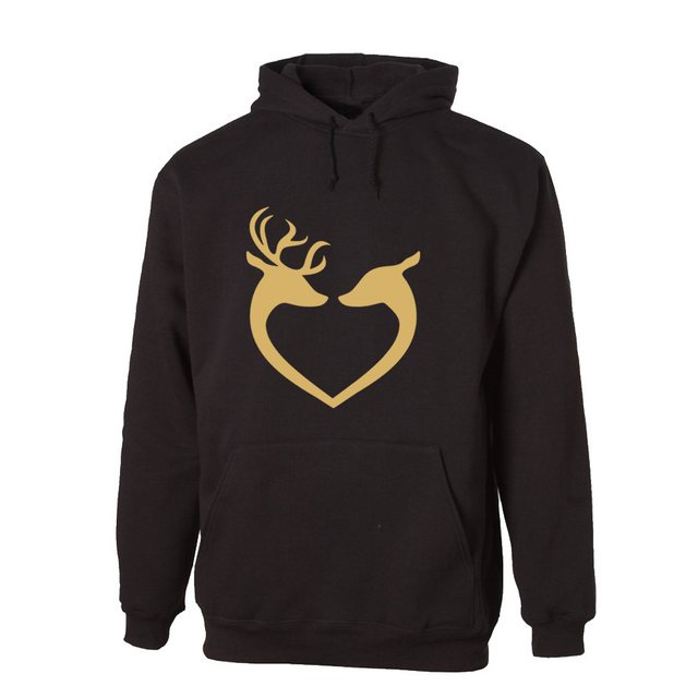 G-graphics Hoodie Rentierliebe Unisex mit trendigem Frontprint mit Weihnach günstig online kaufen