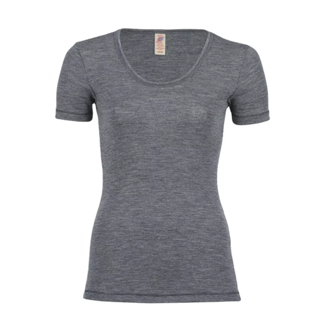 Damen Unterhemd Kurzarm Bio-schurwolle günstig online kaufen