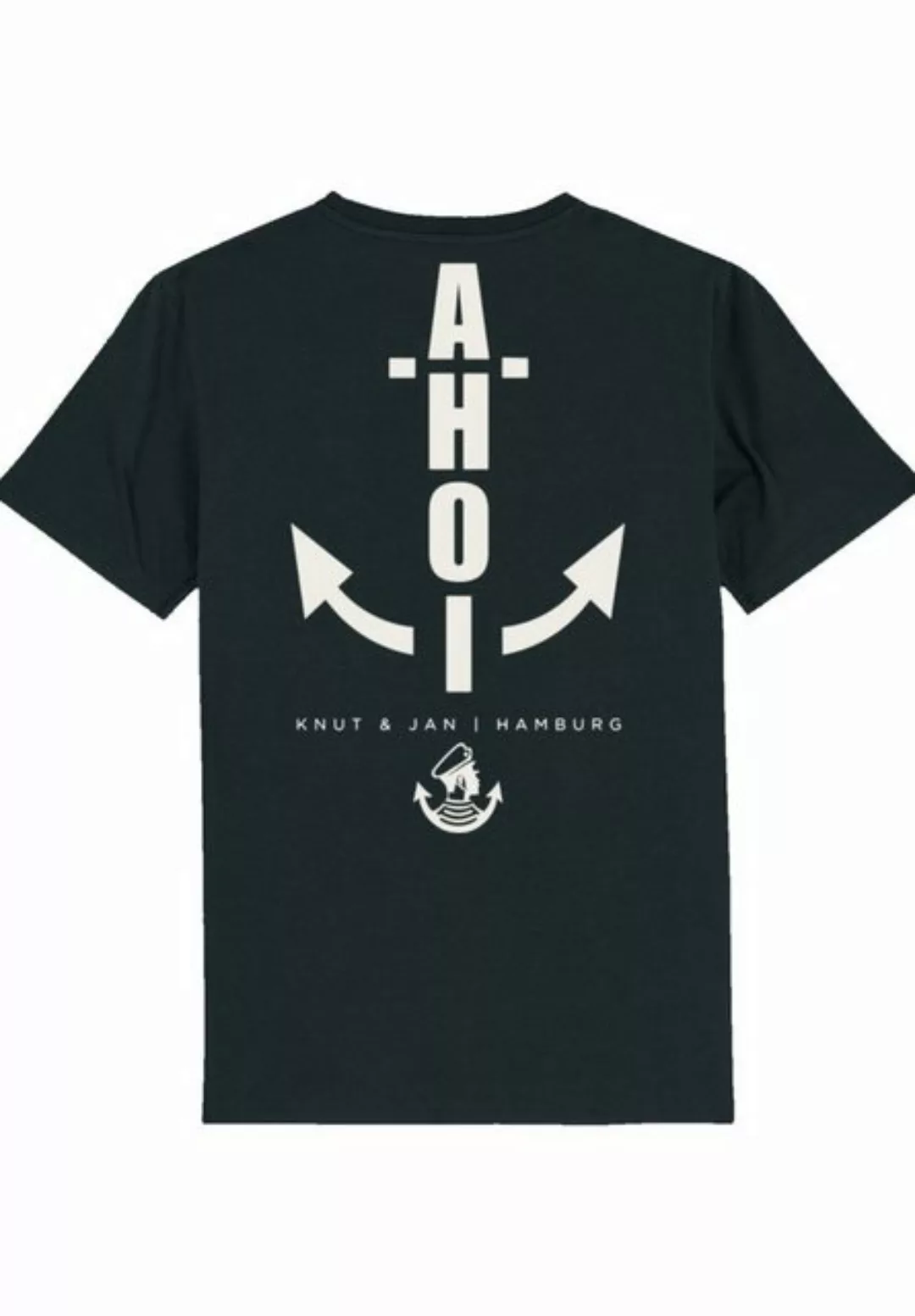 F4NT4STIC T-Shirt Ahoi Anker Knut & Jan Hamburg Print günstig online kaufen