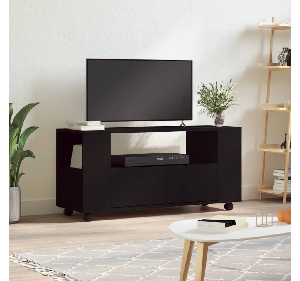 vidaXL TV-Schrank TV-Schrank Schwarz 102x34,5x43 cm Spanplatte TV-Lowboard günstig online kaufen