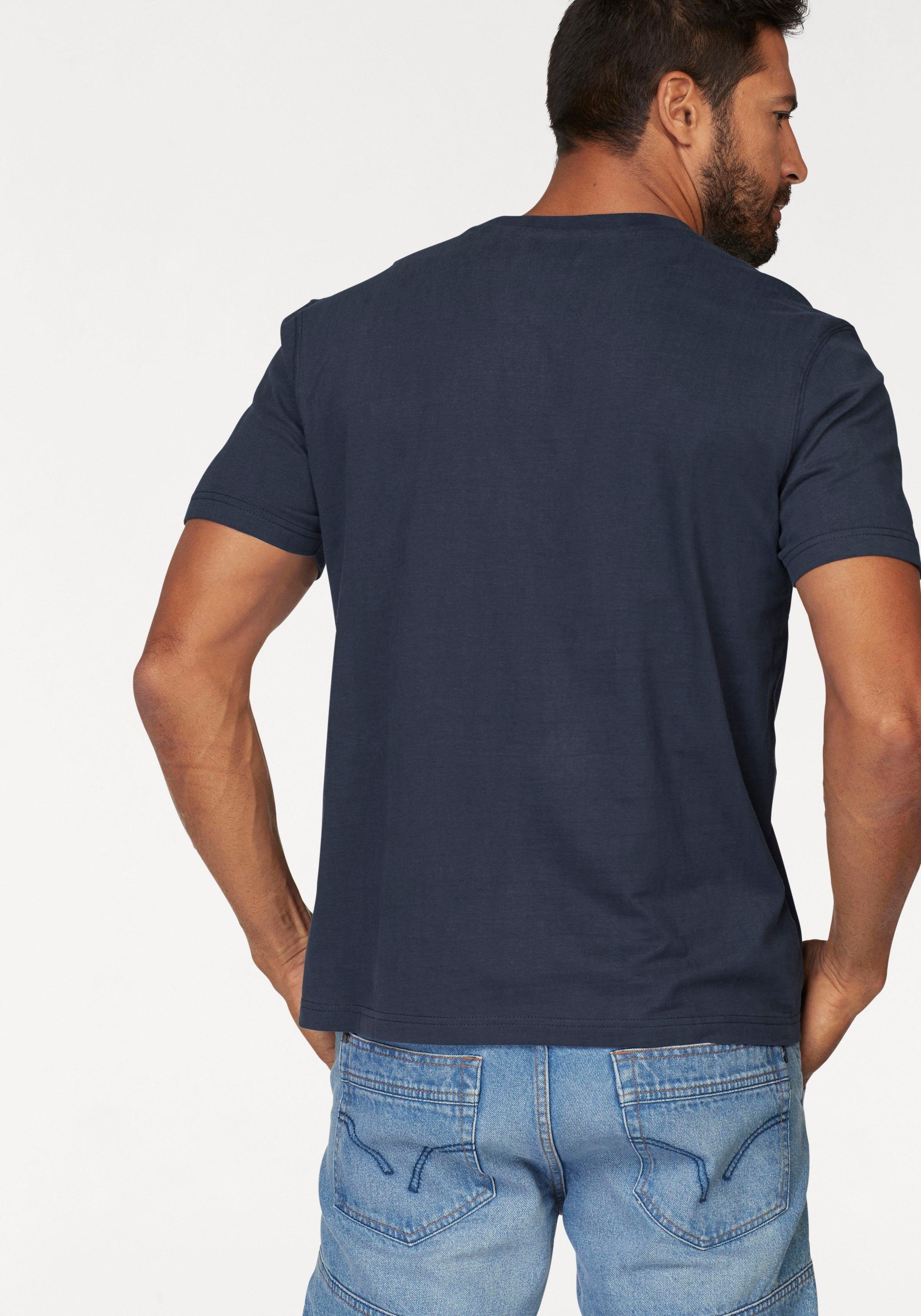 Man's World T-Shirt Kurzarm, mit Print, günstig online kaufen