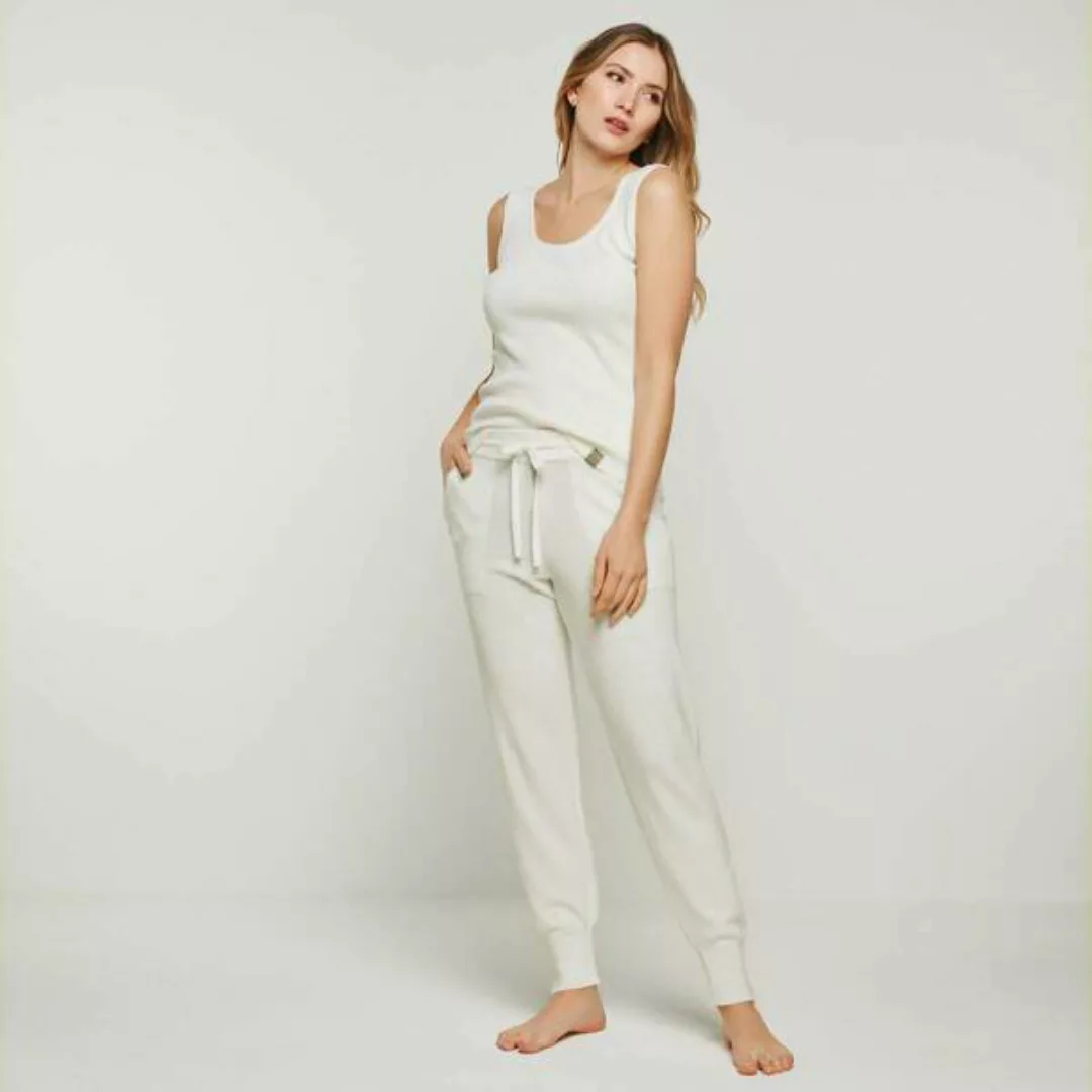 Merino Loungewear Set "Stricktop Blossom & Jogging-strickhose Bella" günstig online kaufen