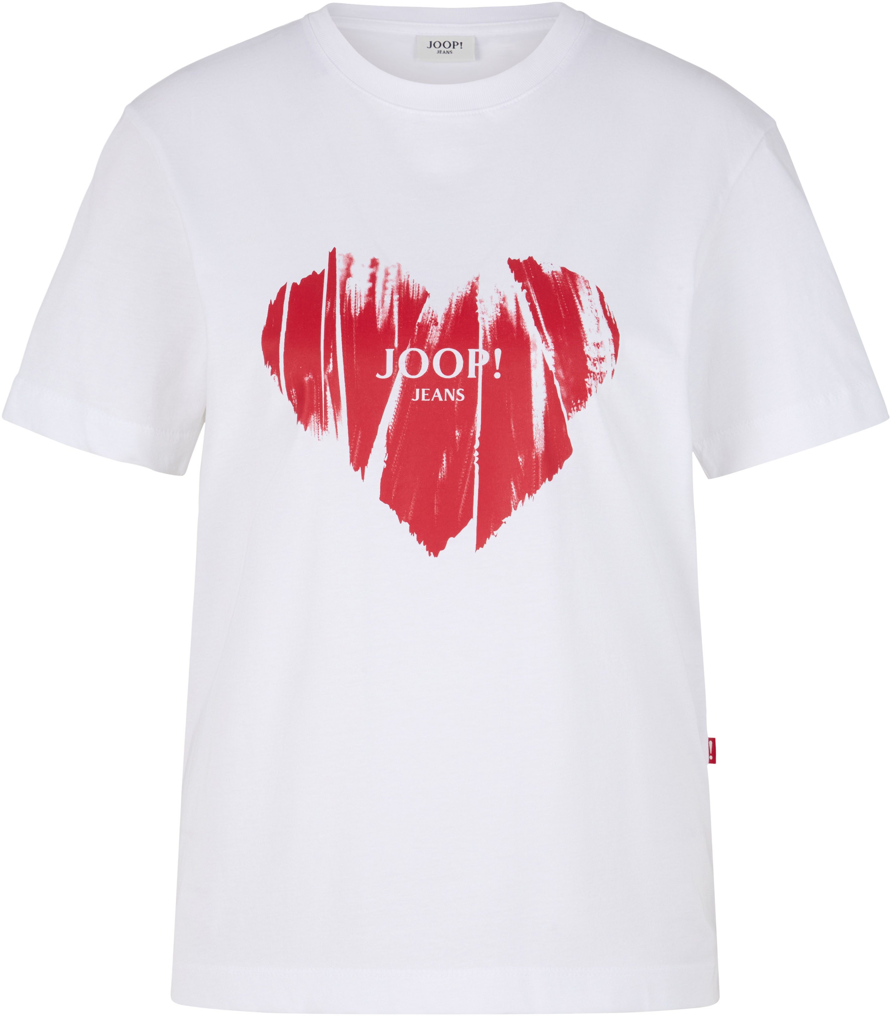 Joop Jeans Rundhalsshirt "Tessa", mit Frontprint günstig online kaufen