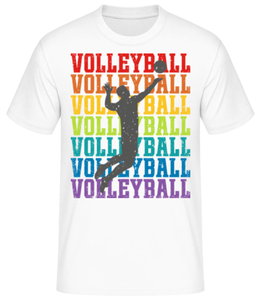 Volleyball Retro Man · Männer Basic T-Shirt günstig online kaufen