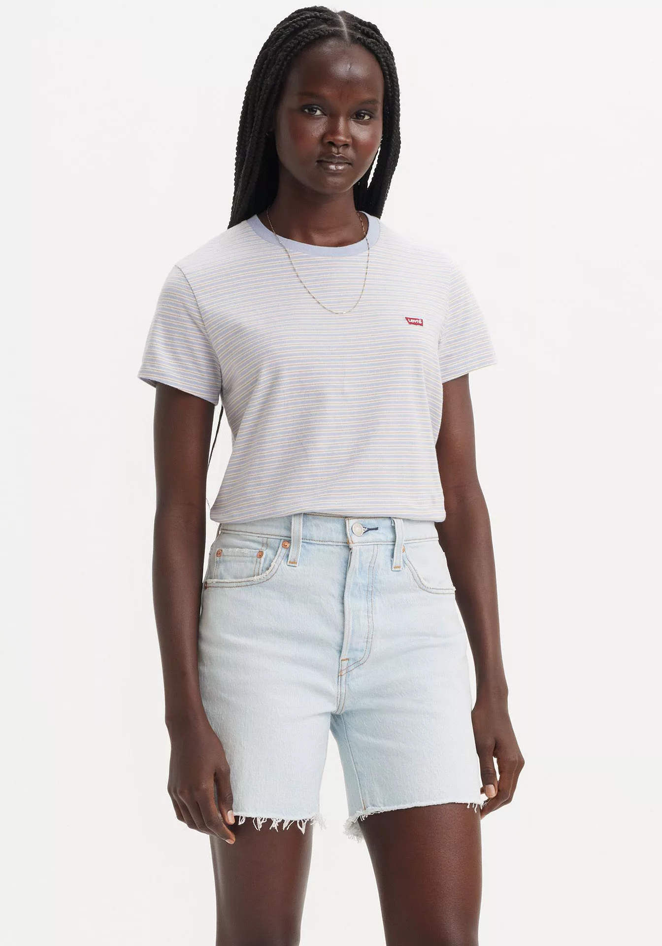 Levi's® T-Shirt The perfect Tee mit kleiner Logo-Stickerei günstig online kaufen