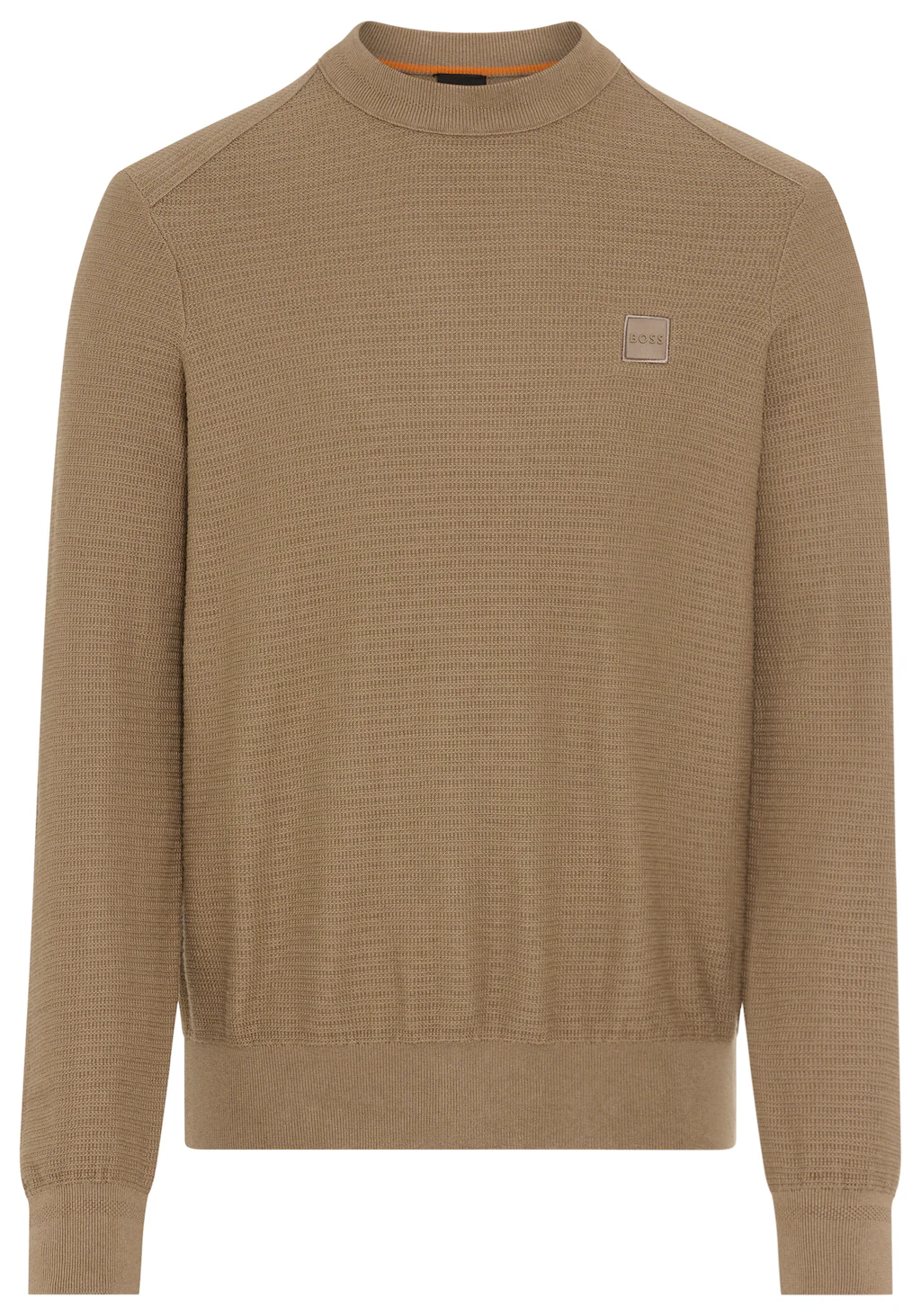 BOSS ORANGE Strickpullover "Anion", mit BOSS-Badge günstig online kaufen