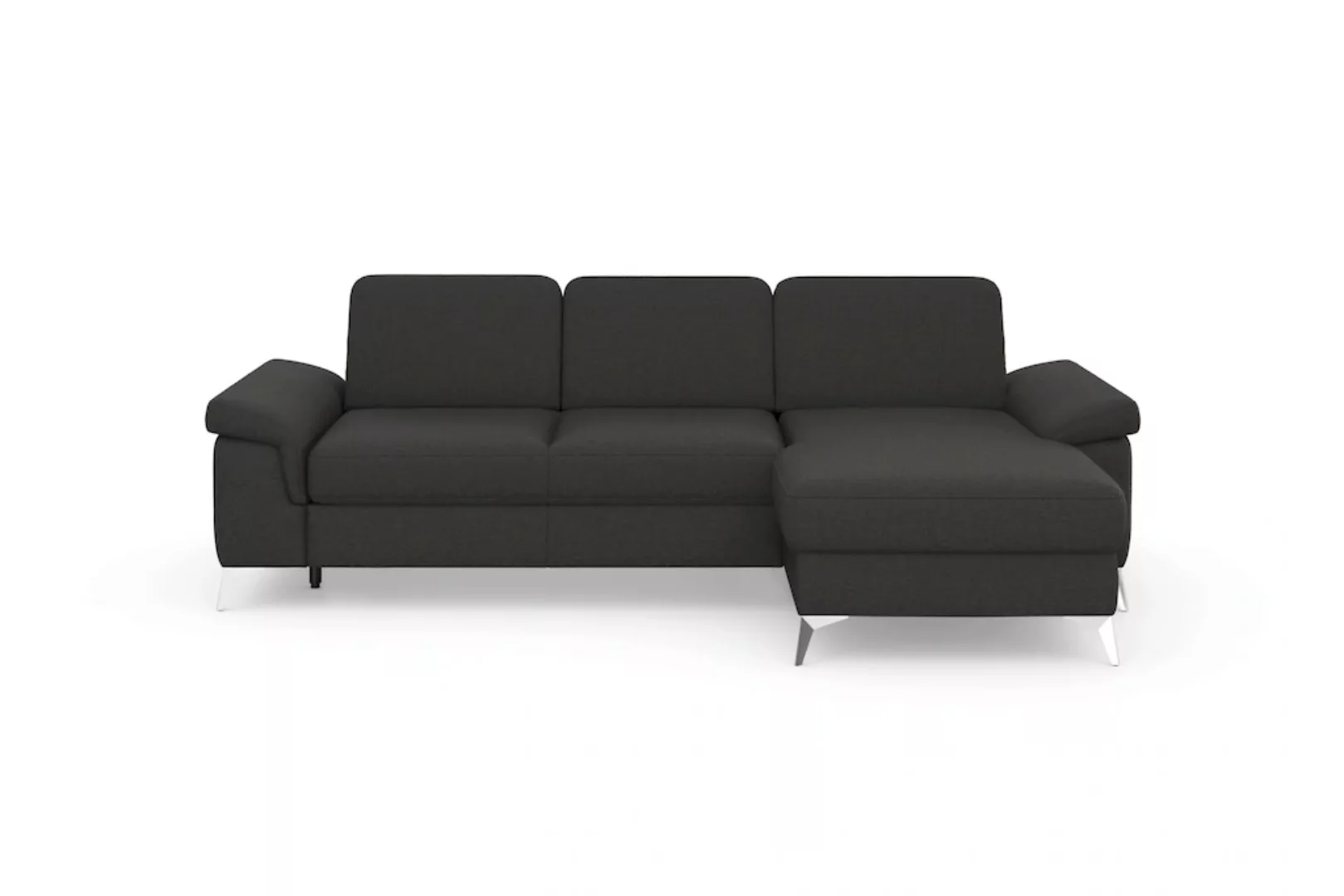 sit&more Ecksofa »Padua L-Form«, inklusive Sitztiefenverstellung, Armteilfu günstig online kaufen